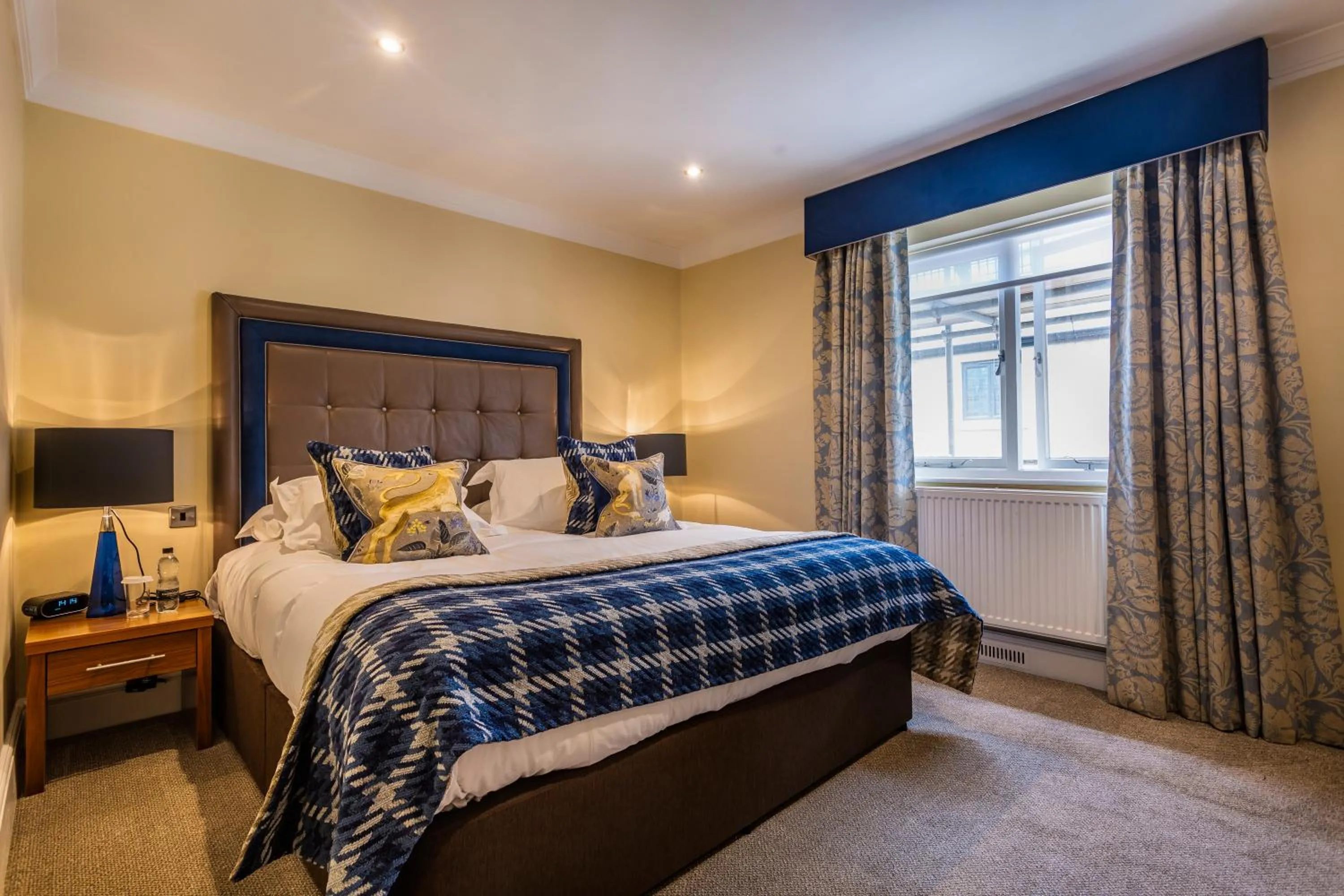 Bedroom, Bed in The Talbot Hotel, Oundle , Near Peterborough - The Coaching Inn Group