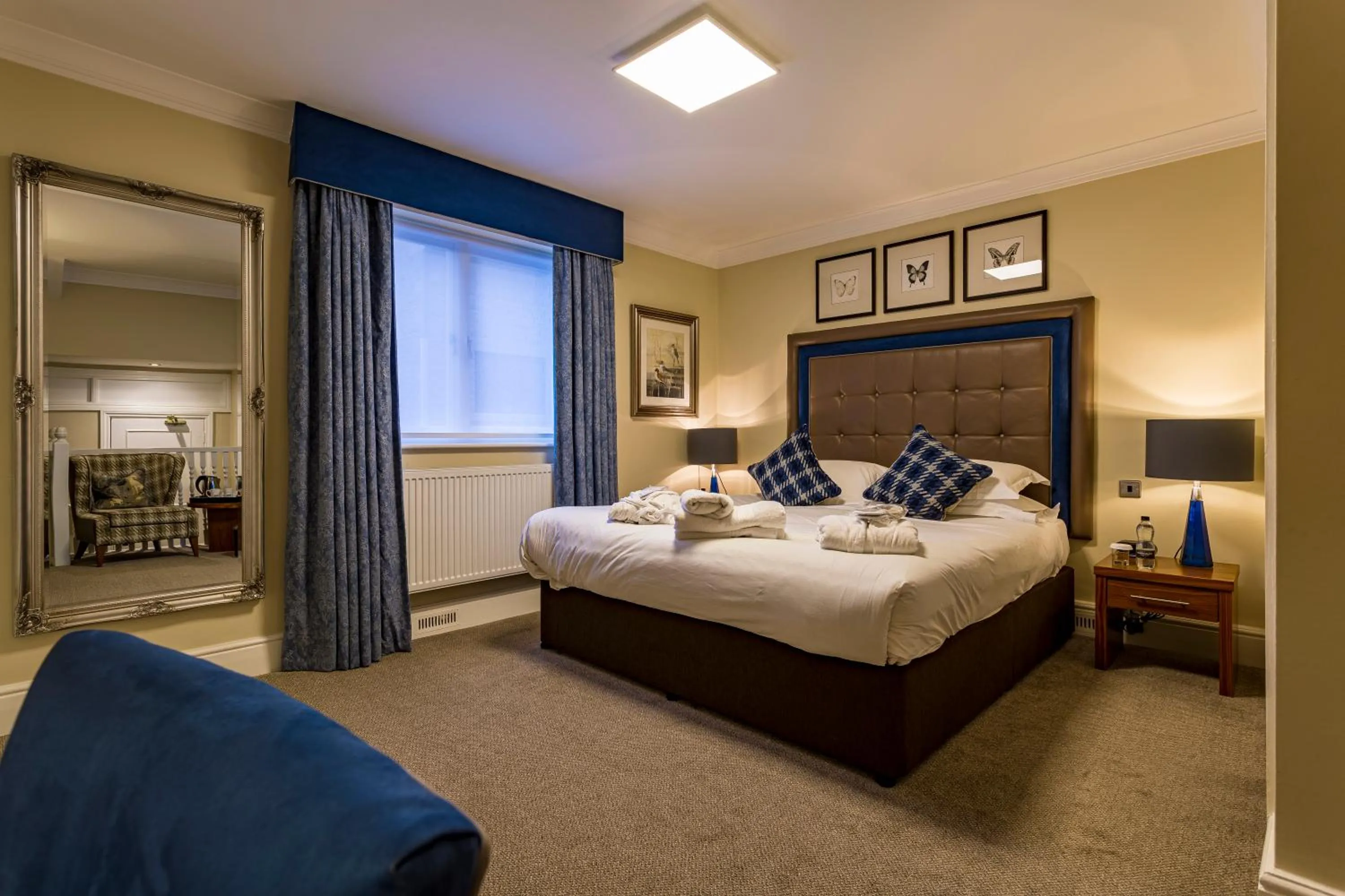 Bedroom, Bed in The Talbot Hotel, Oundle , Near Peterborough - The Coaching Inn Group