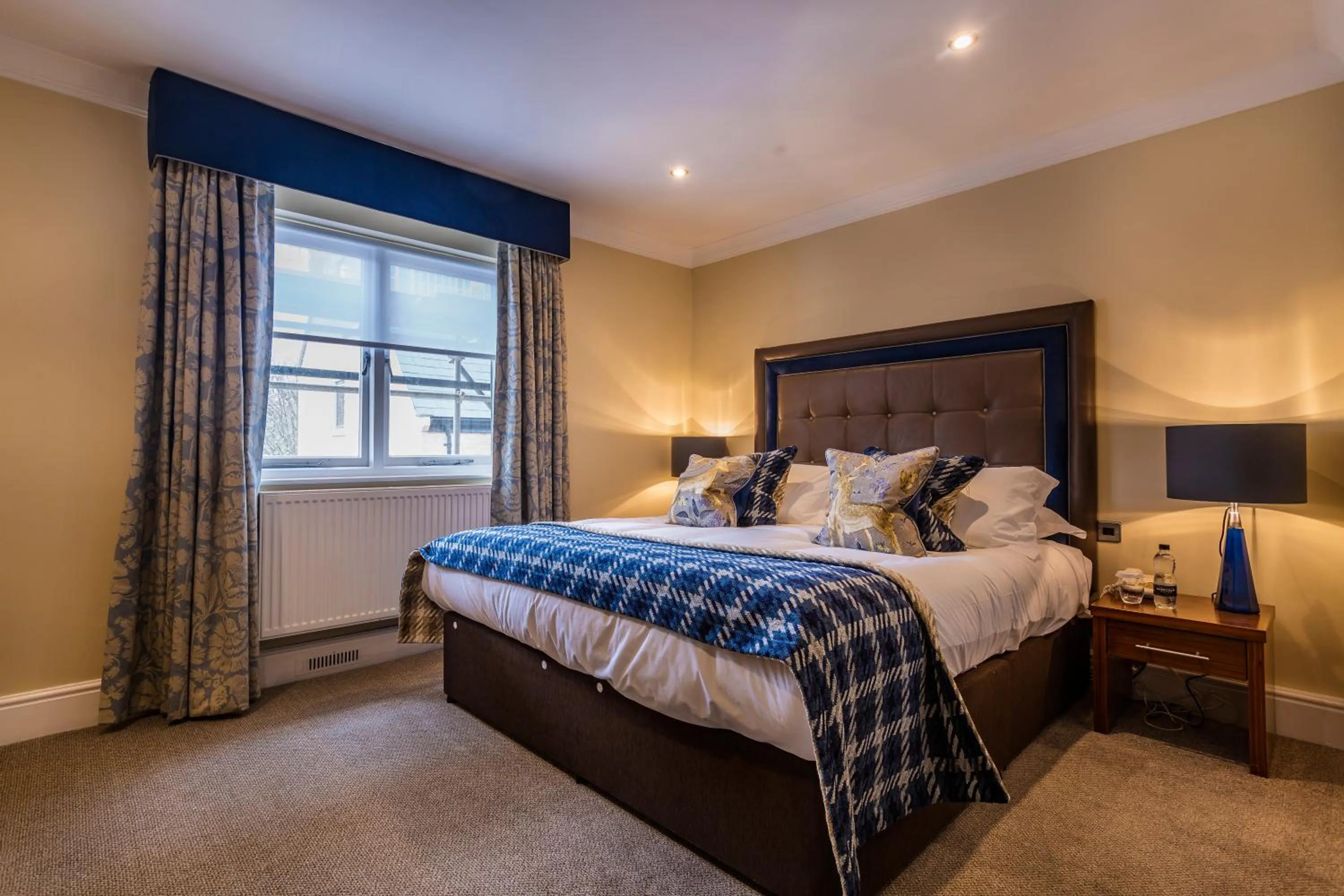 Bedroom, Bed in The Talbot Hotel, Oundle , Near Peterborough - The Coaching Inn Group
