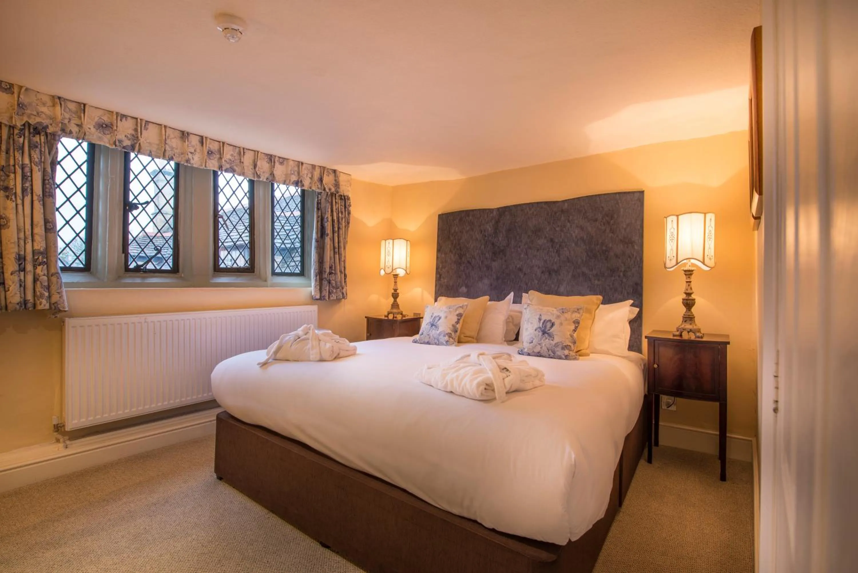 Bedroom, Bed in The Talbot Hotel, Oundle , Near Peterborough - The Coaching Inn Group