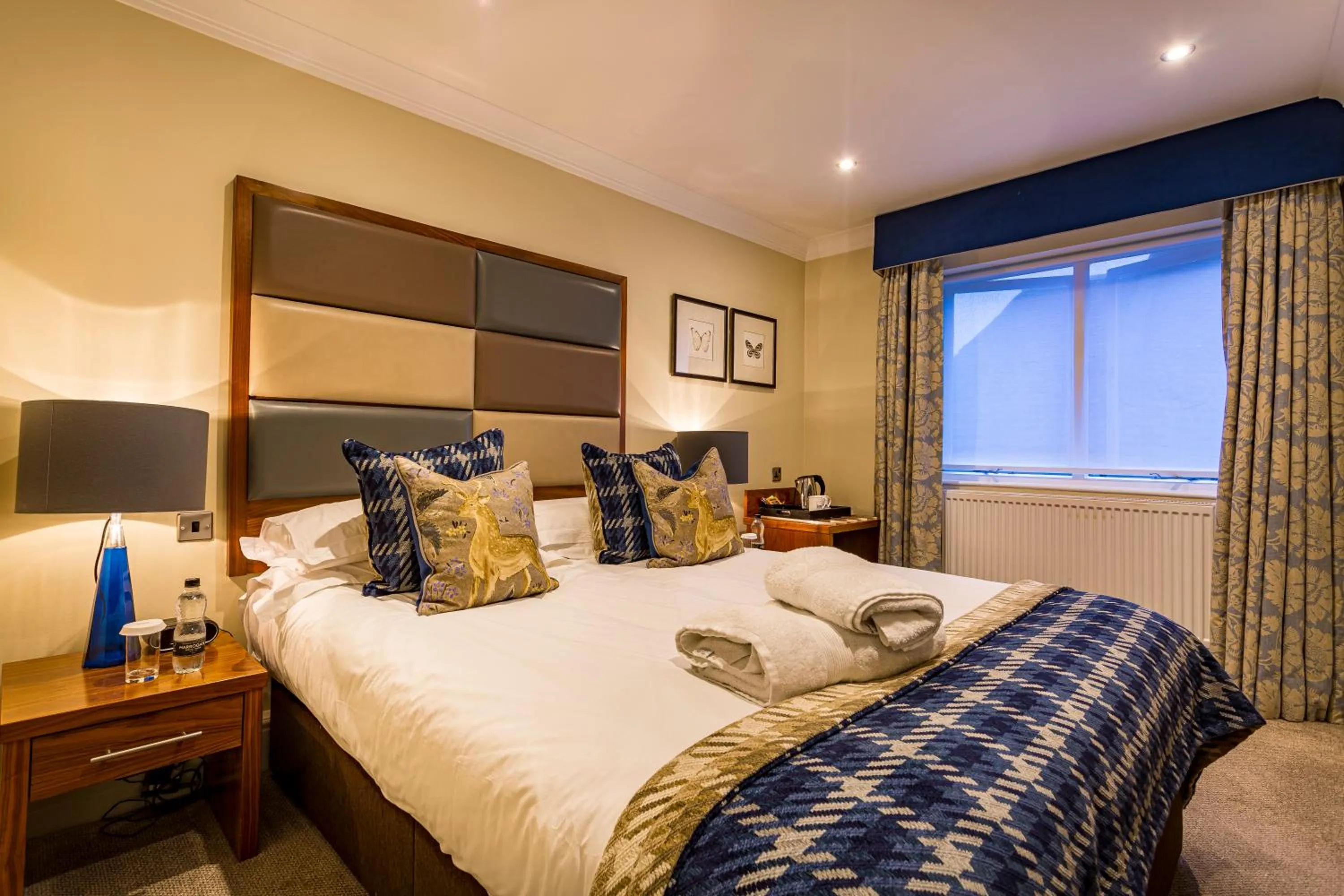 Bedroom, Bed in The Talbot Hotel, Oundle , Near Peterborough - The Coaching Inn Group