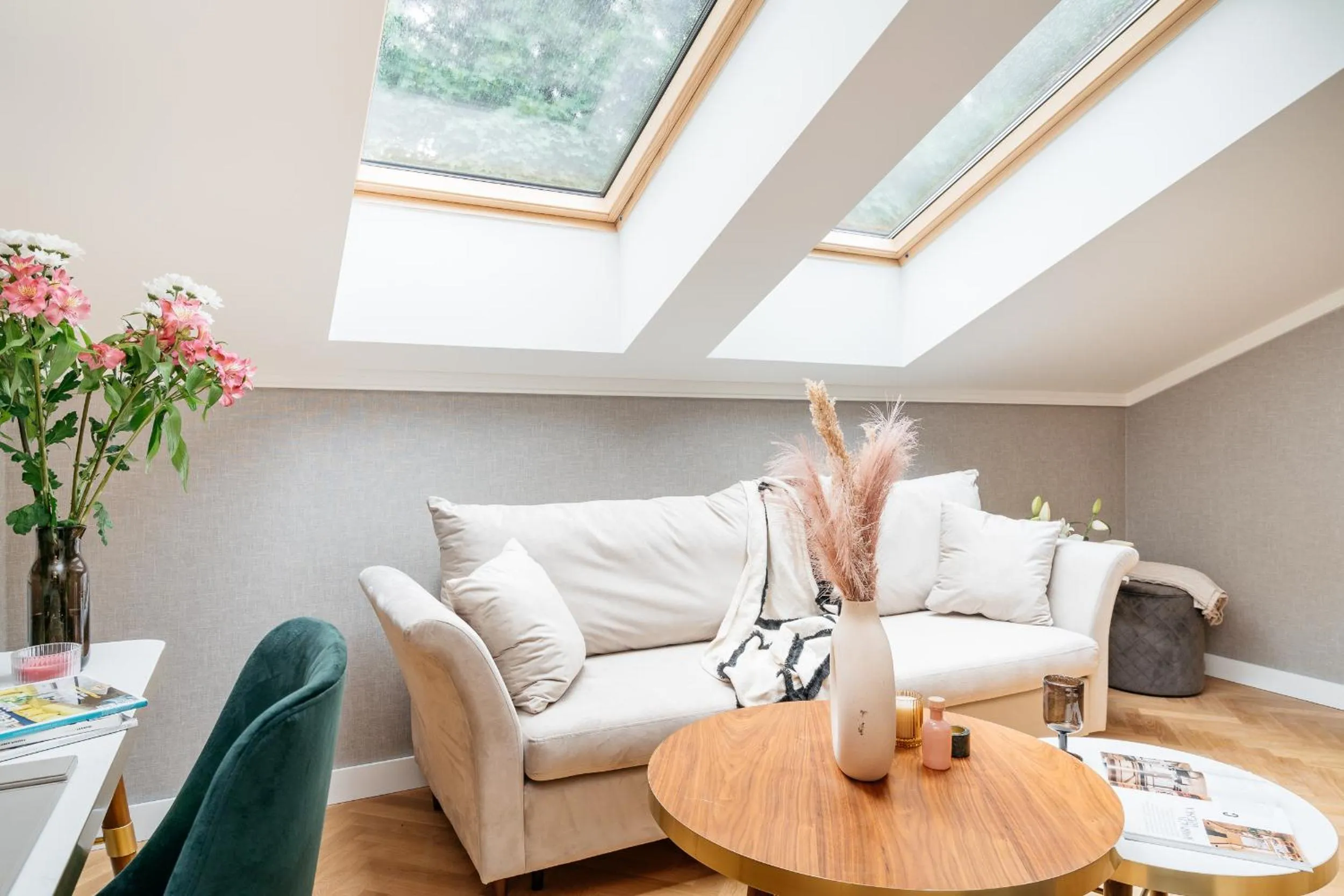 Living room in WillaWawel - LoftAffair Collection