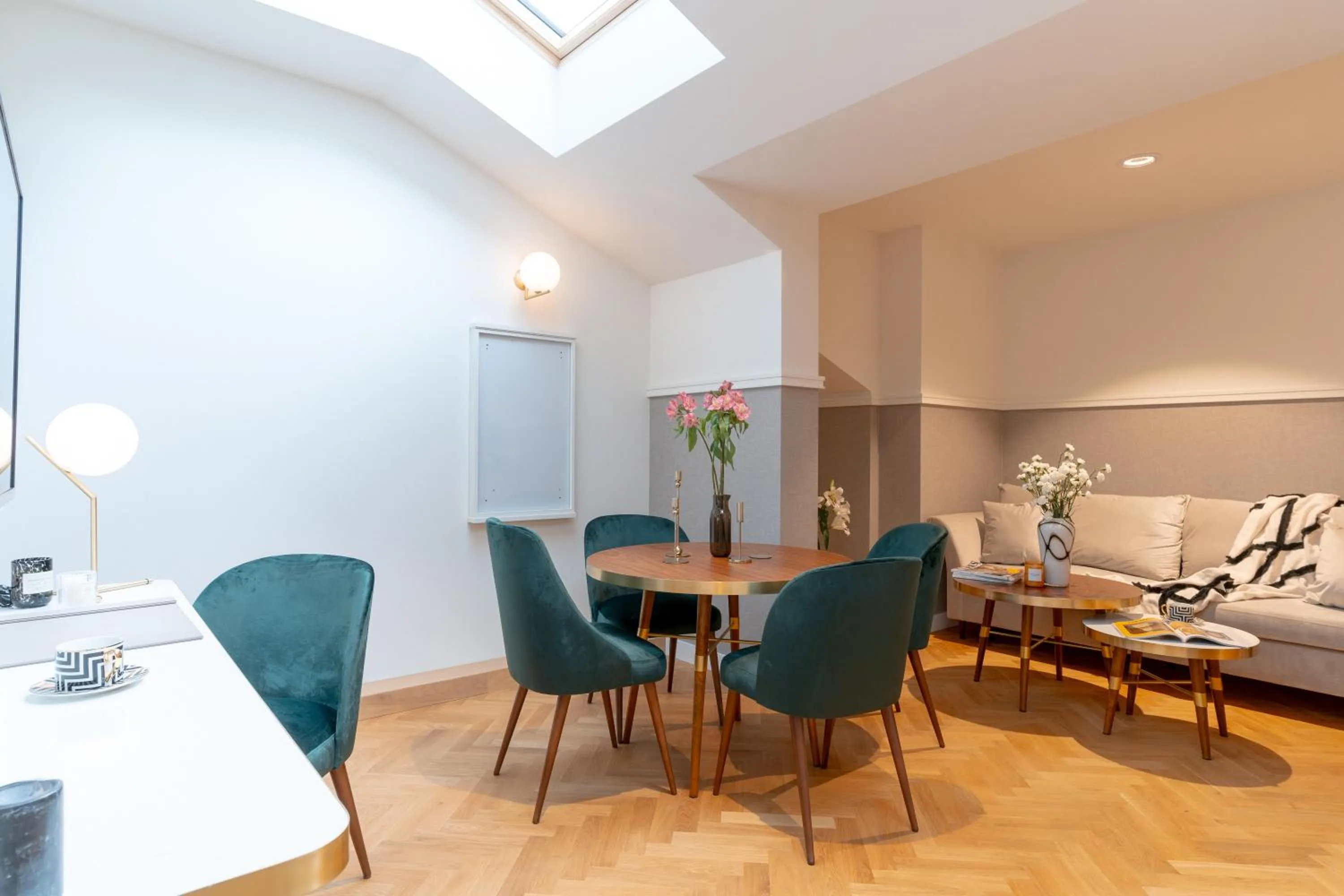 Living room in WillaWawel - LoftAffair Collection