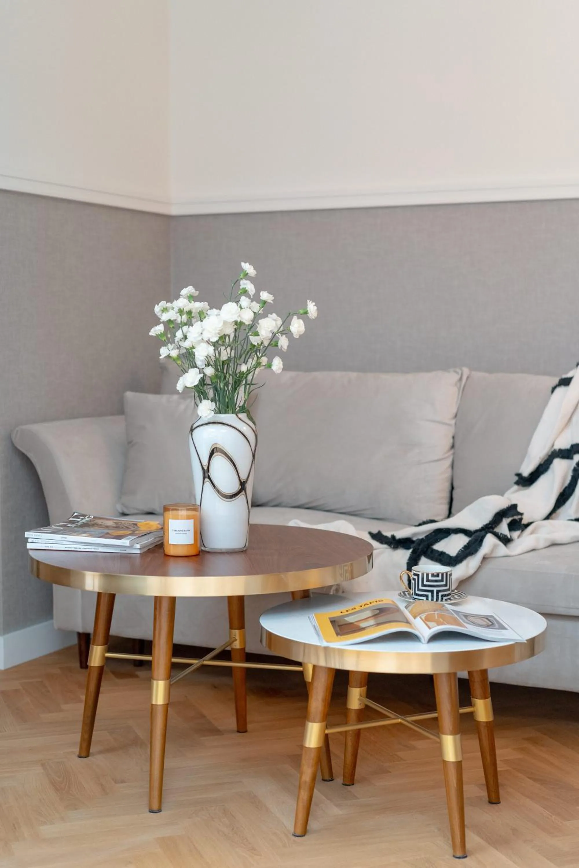 Living room in WillaWawel - LoftAffair Collection