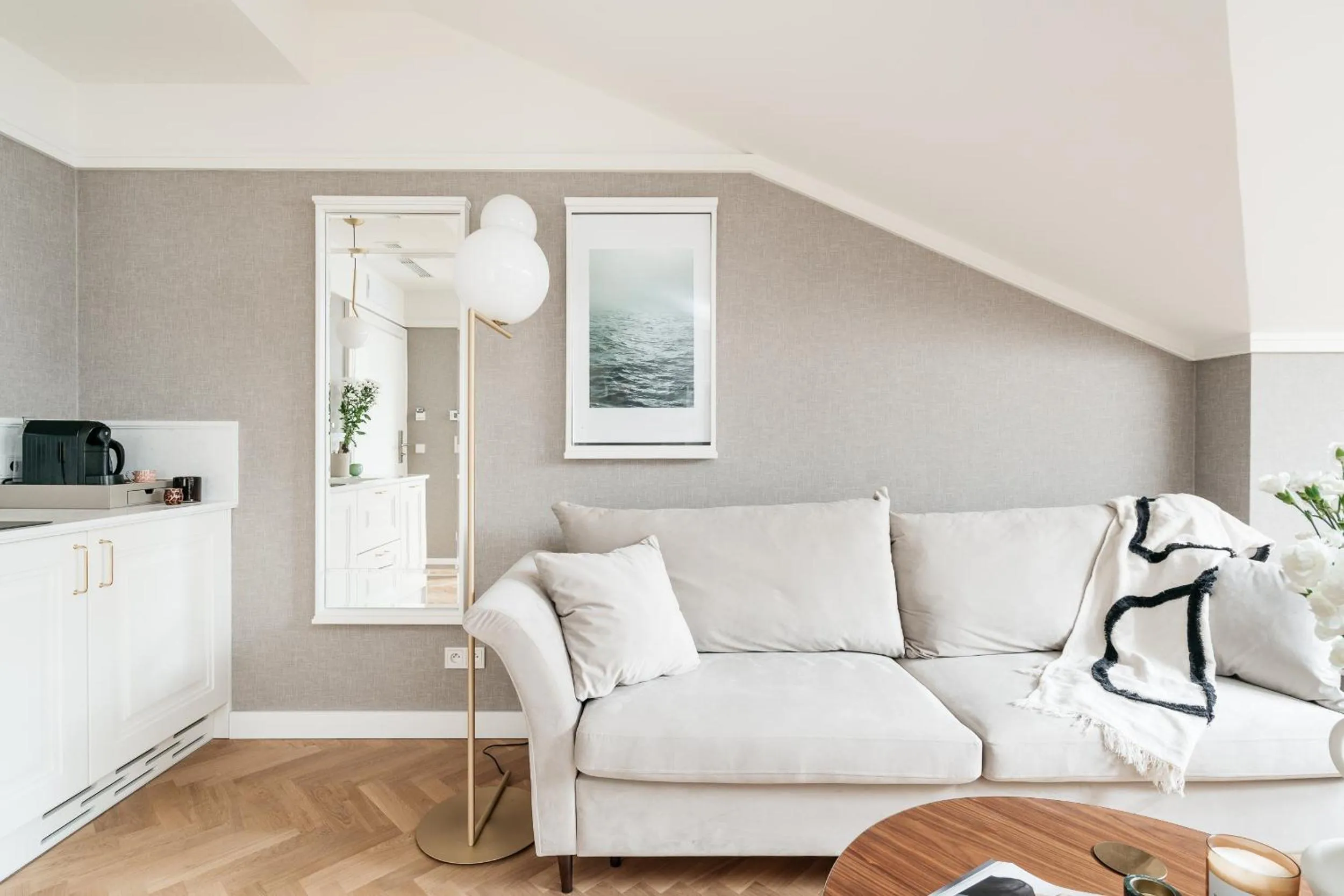 Living room in WillaWawel - LoftAffair Collection