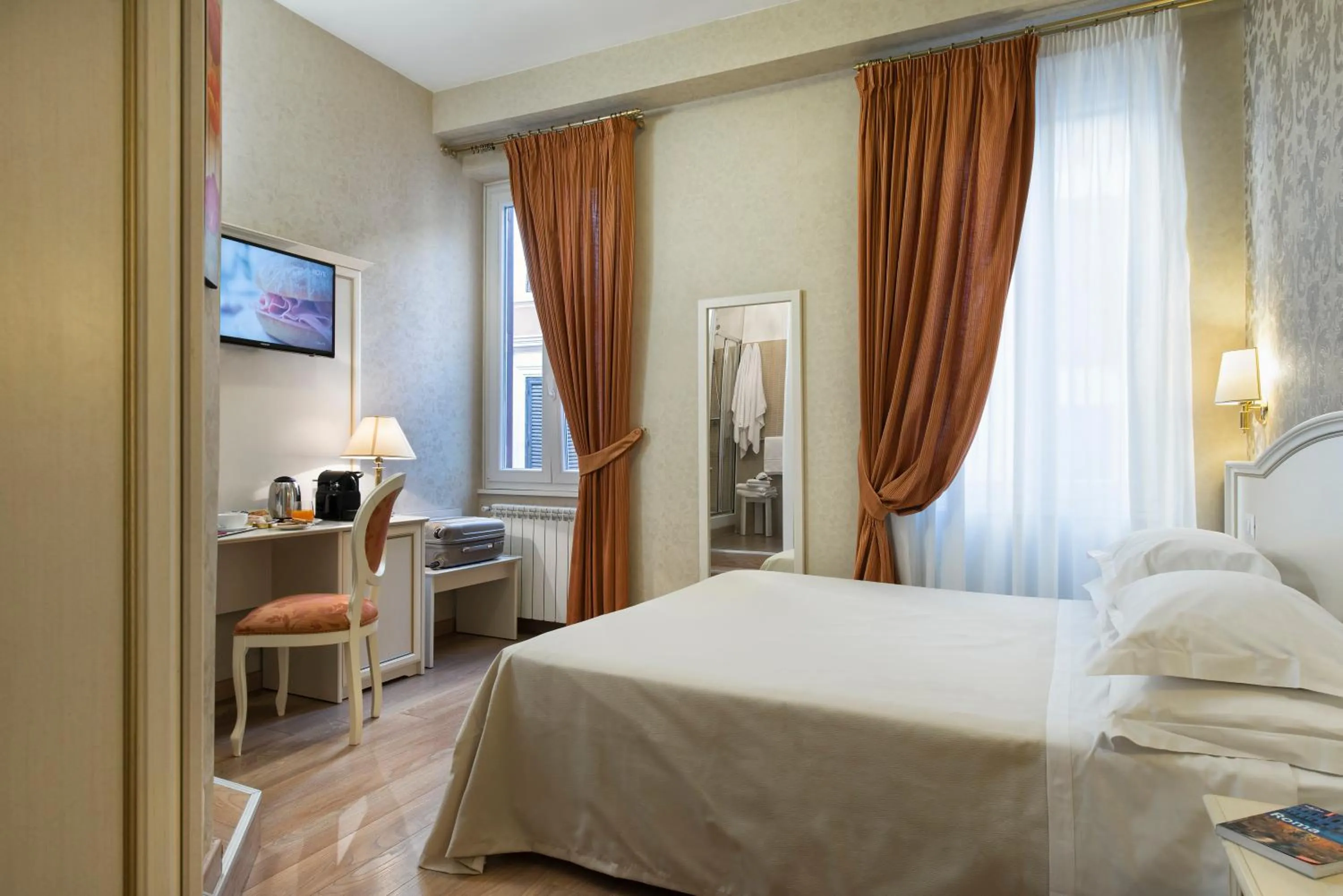 Bed in Relais Bocca di Leone