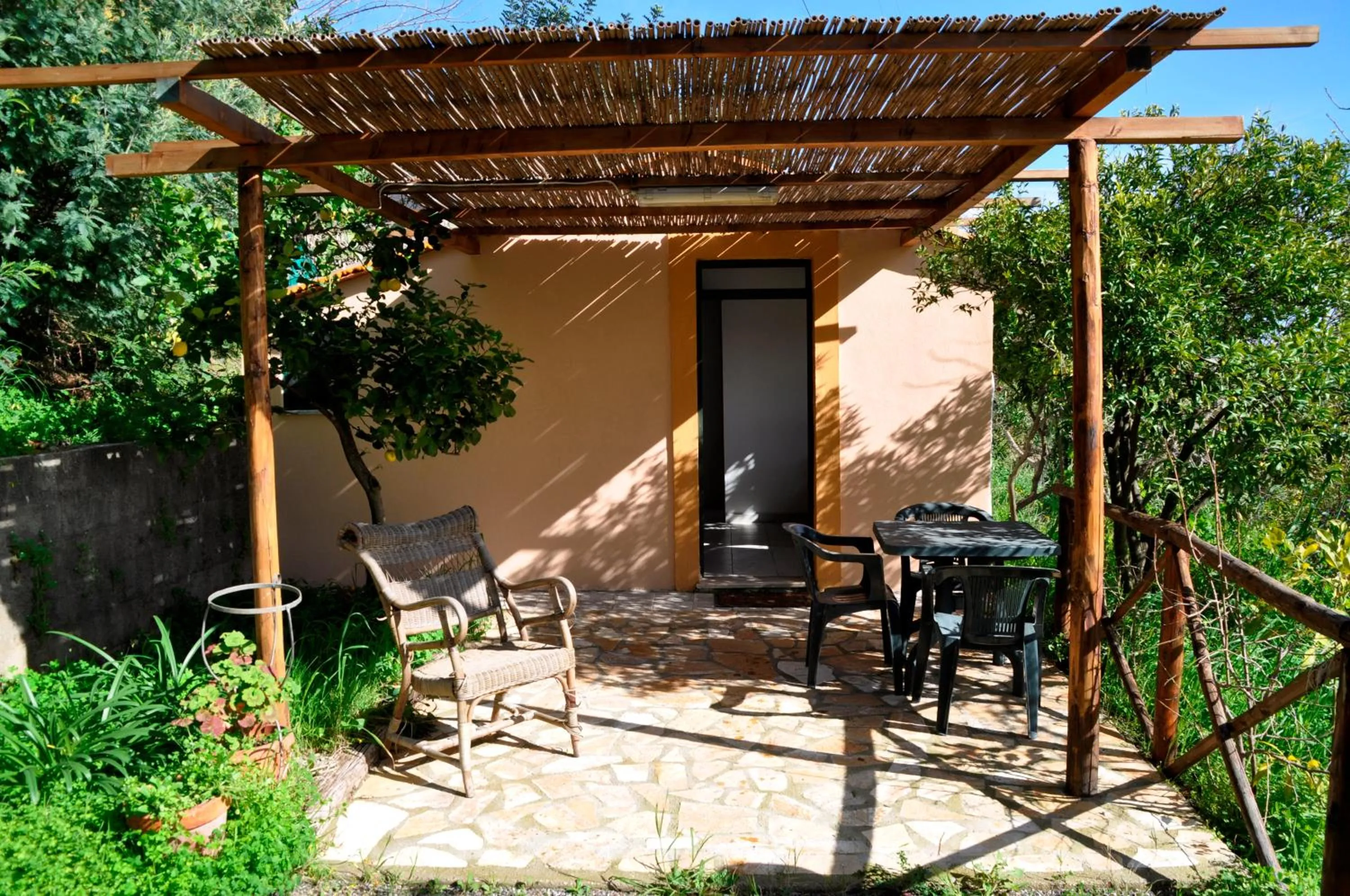 Patio in Villa Incanto B&B