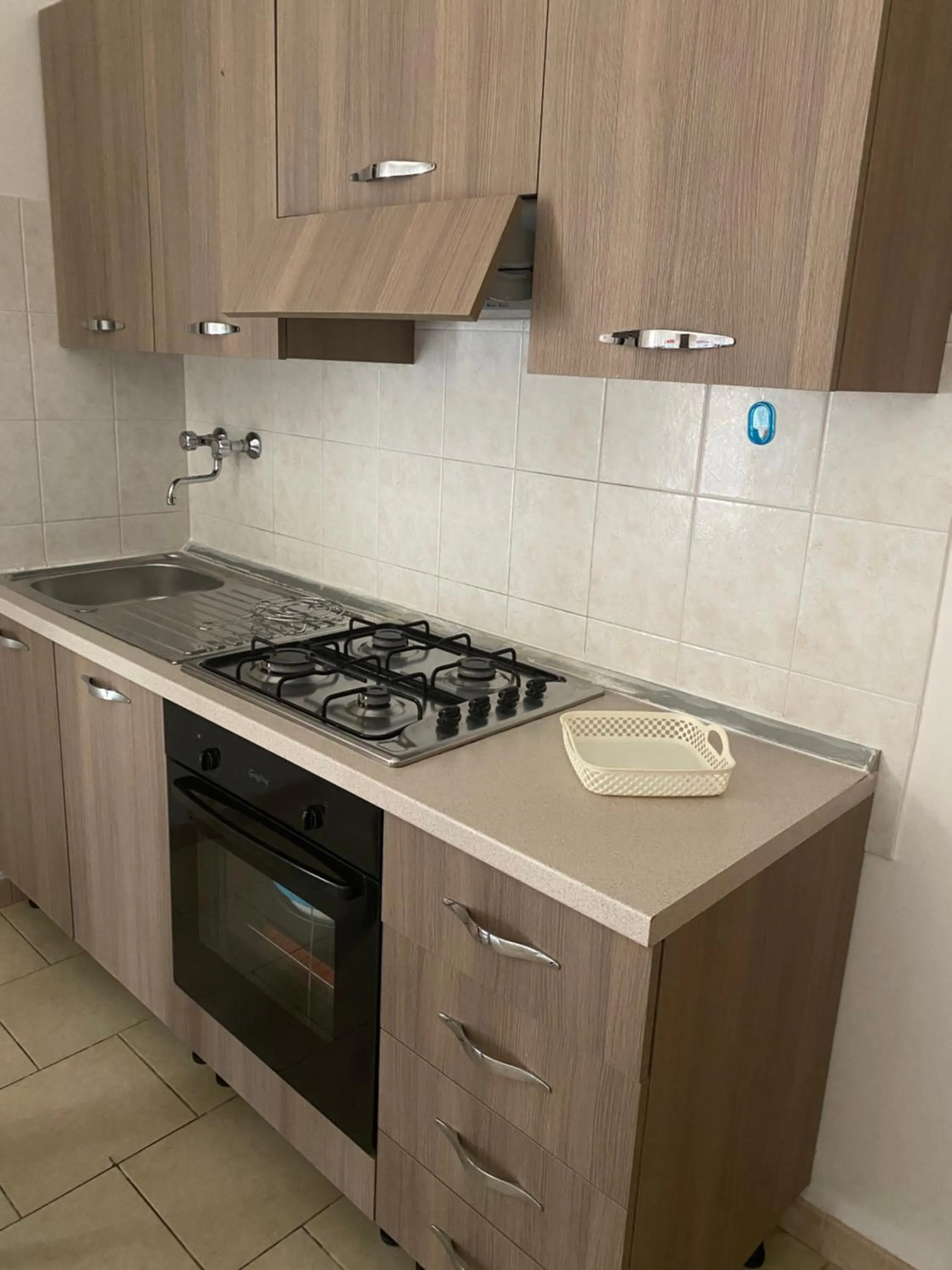 Kitchen or kitchenette in Appartamenti Vacanze Minervino