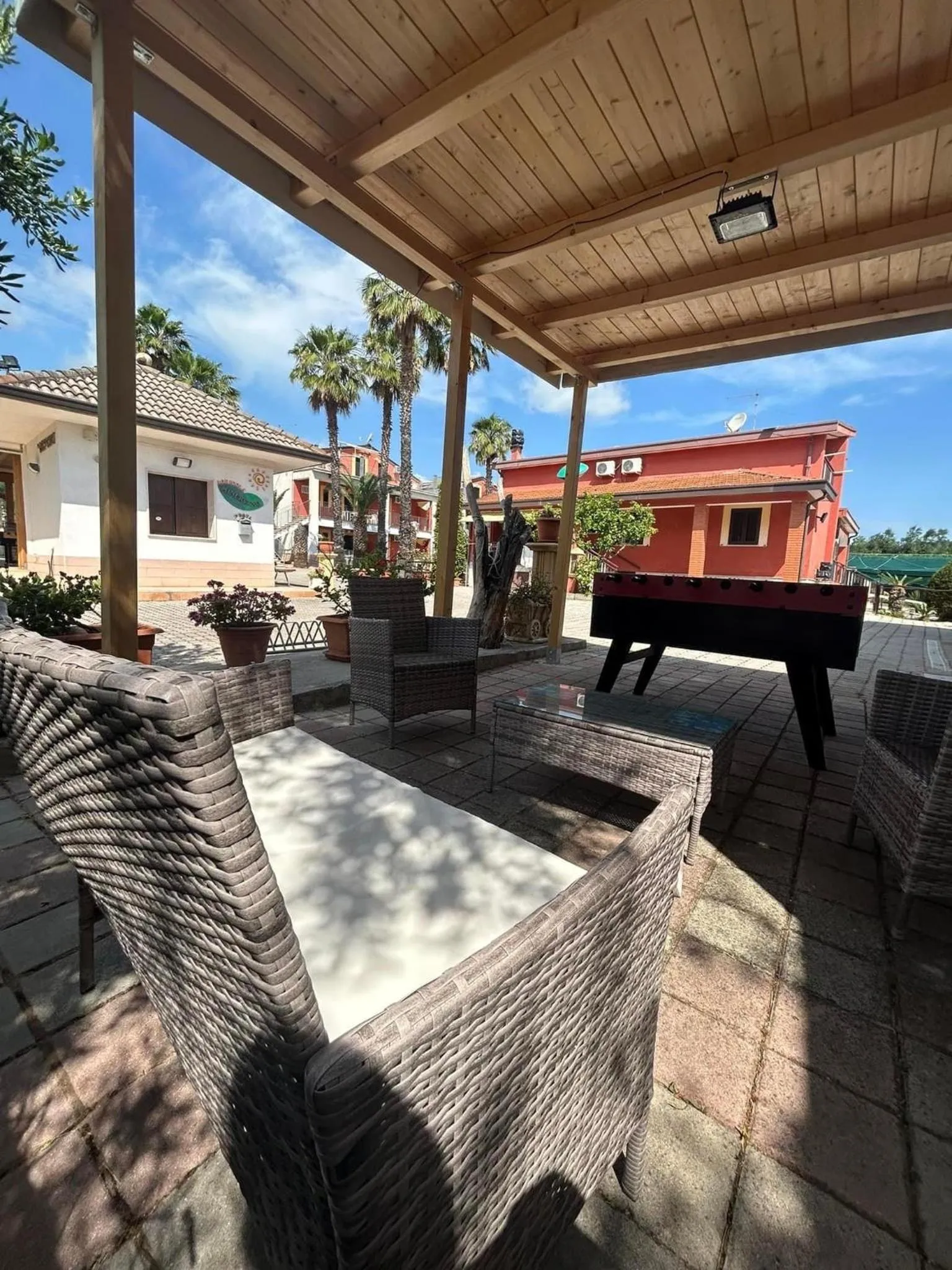 Patio in Appartamenti Vacanze Minervino