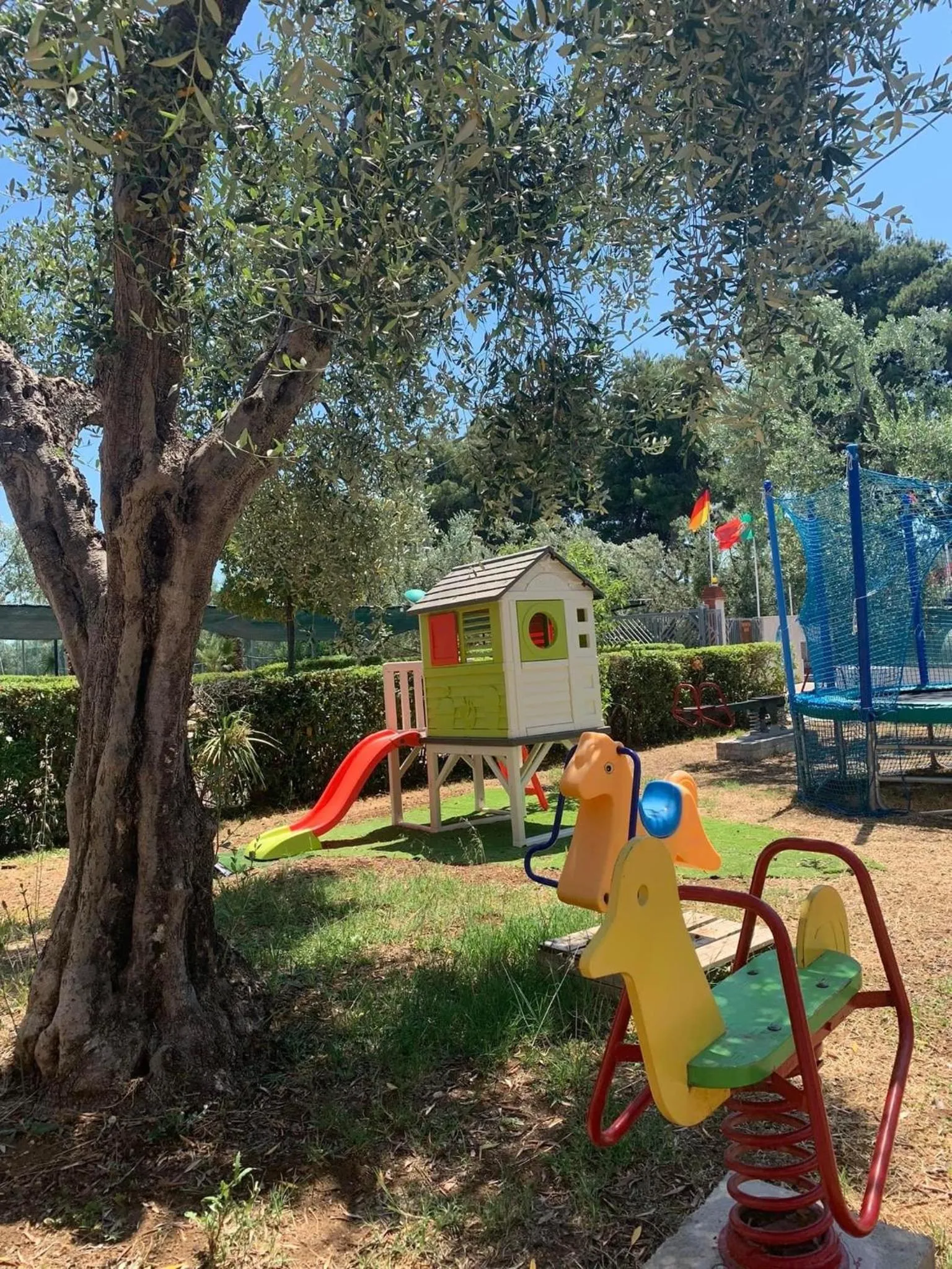 Children play ground in Appartamenti Vacanze Minervino
