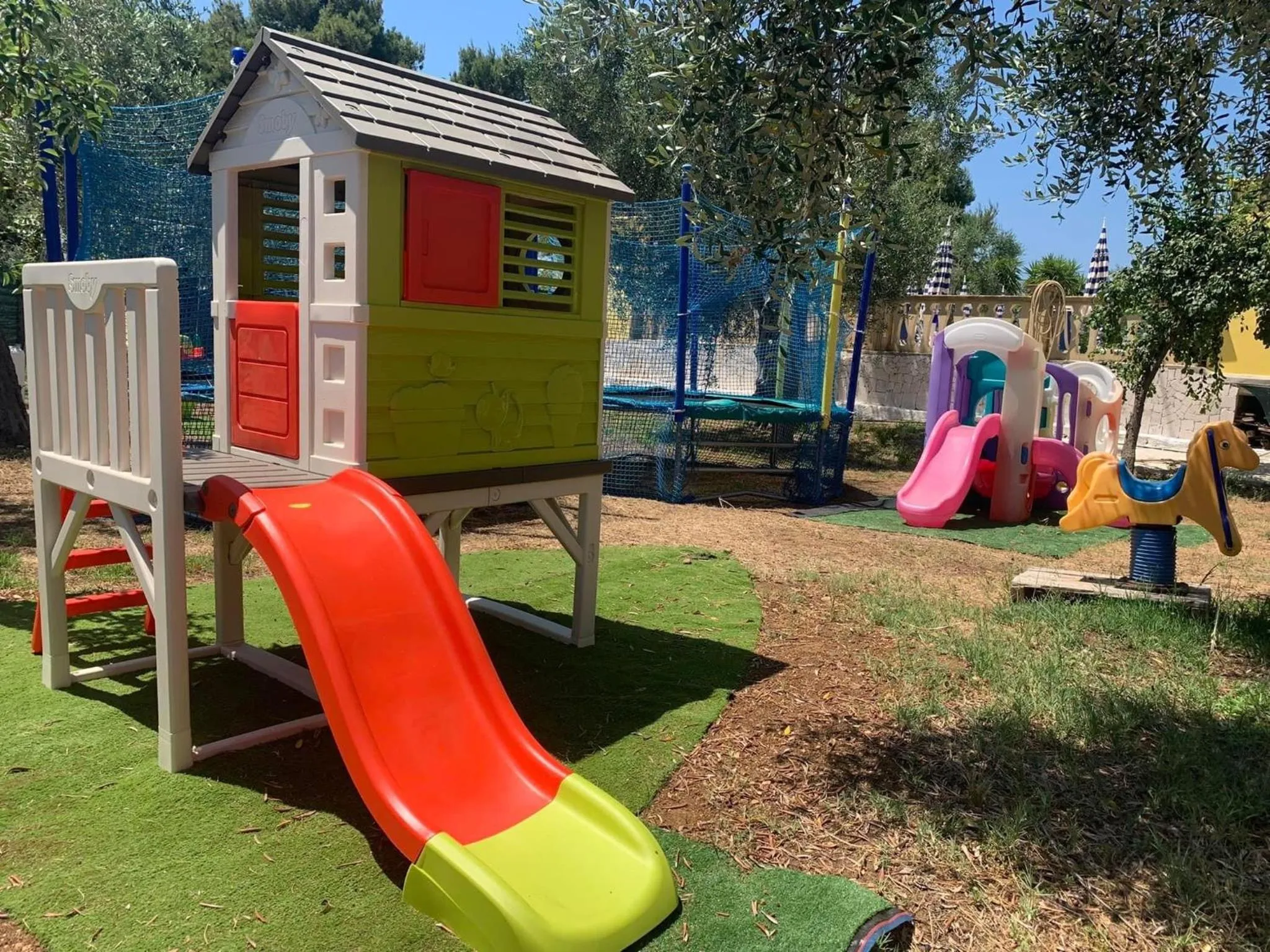 Children play ground in Appartamenti Vacanze Minervino