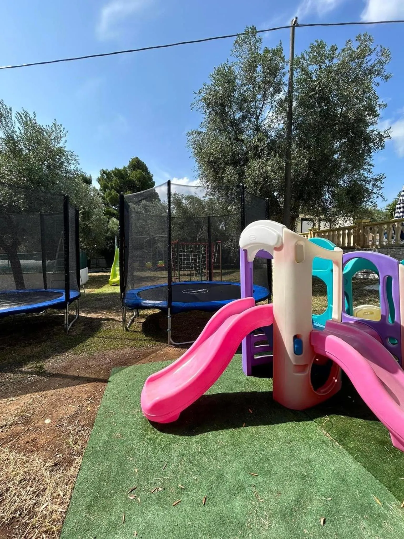 Children play ground in Appartamenti Vacanze Minervino