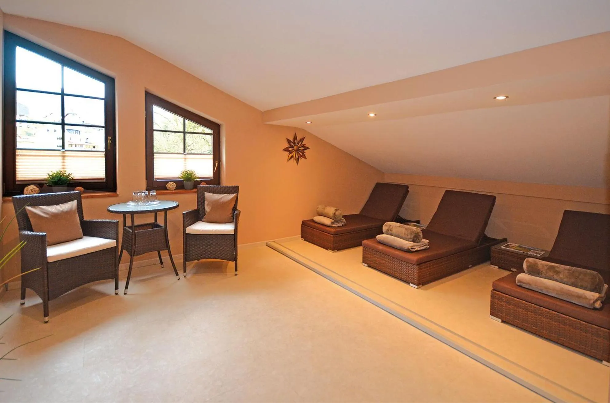 Sauna in Hotel Burgfrieden