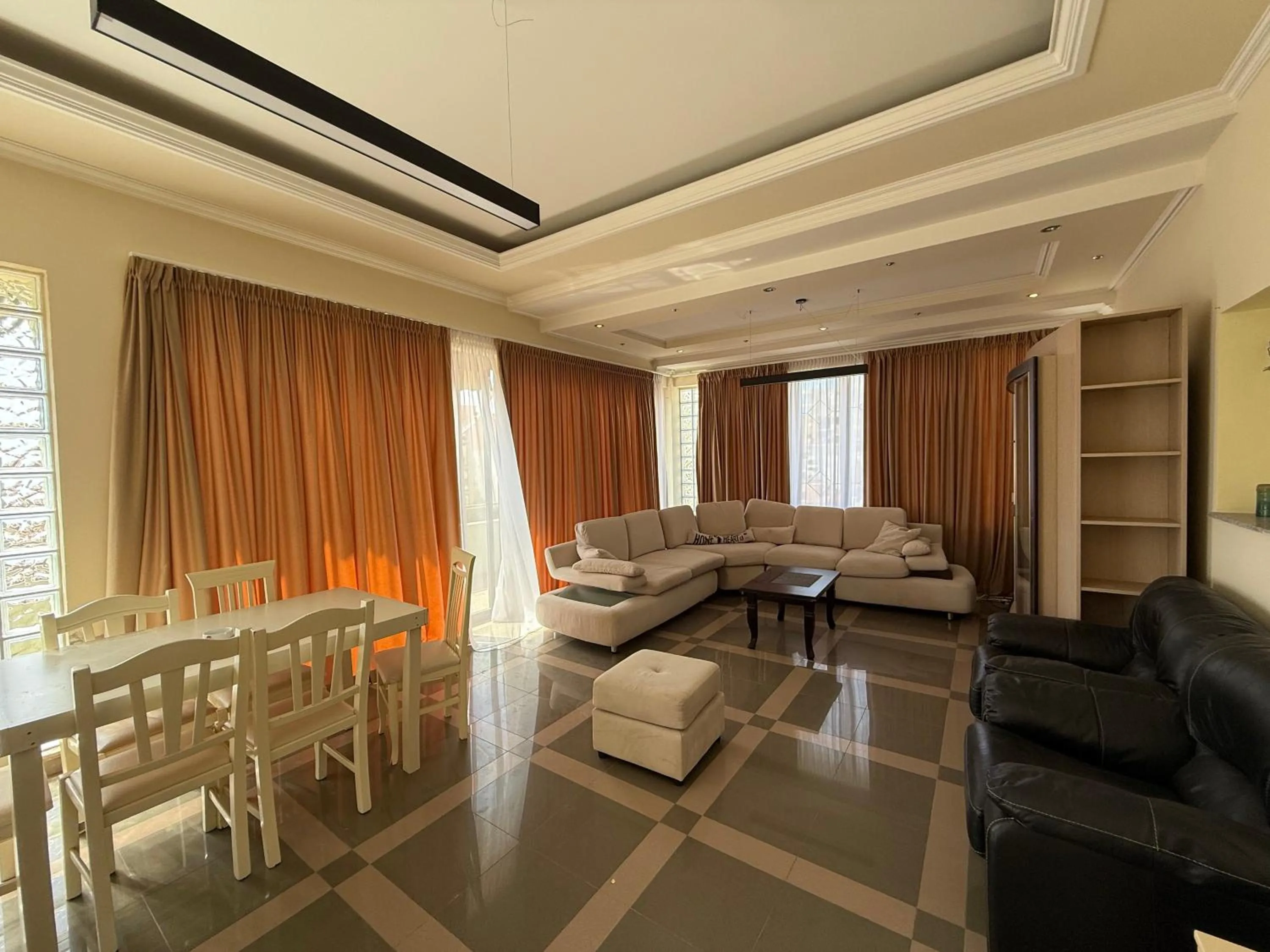 Seating area in Green Garden Villa