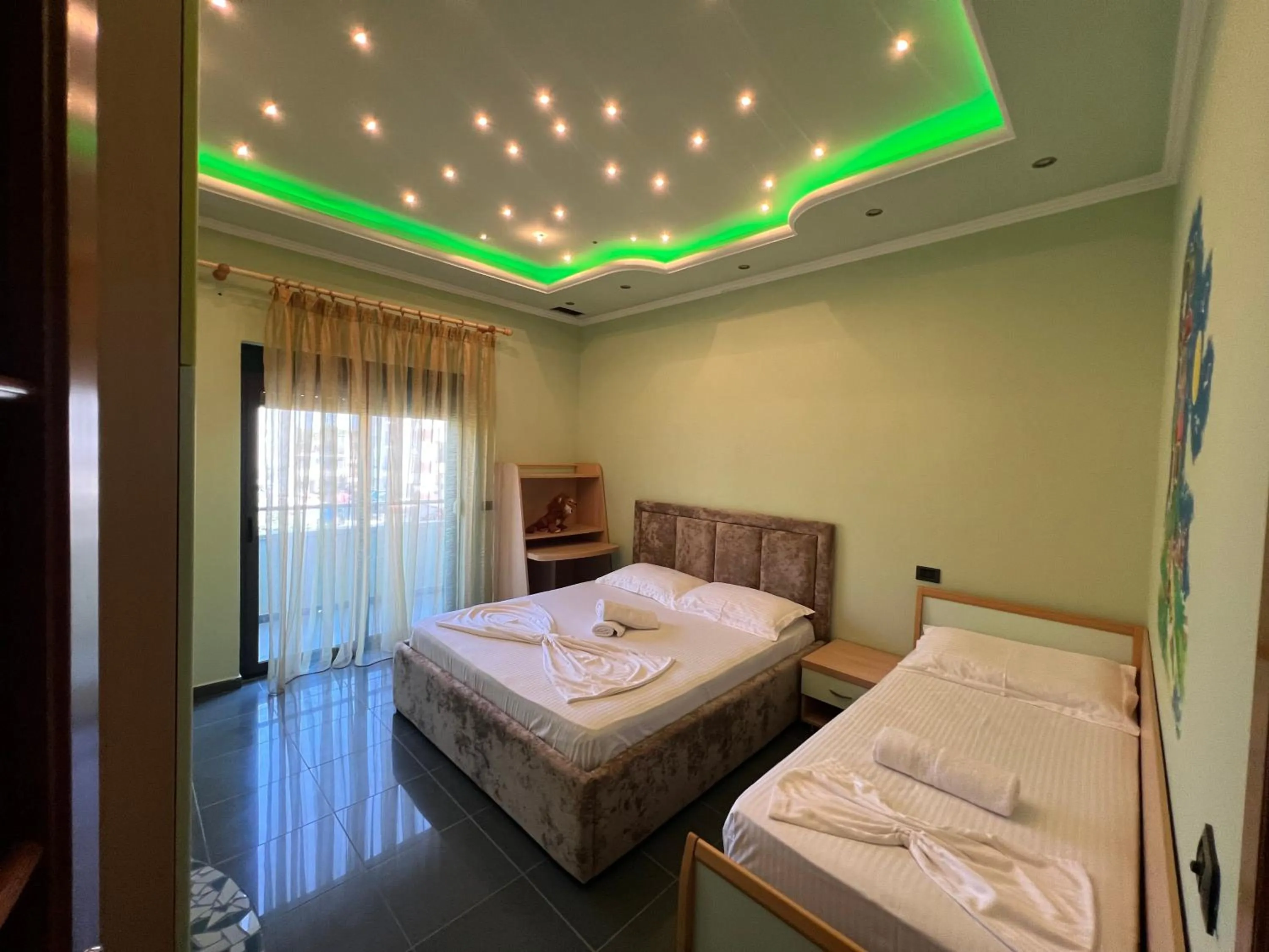 Bed in Green Garden Villa