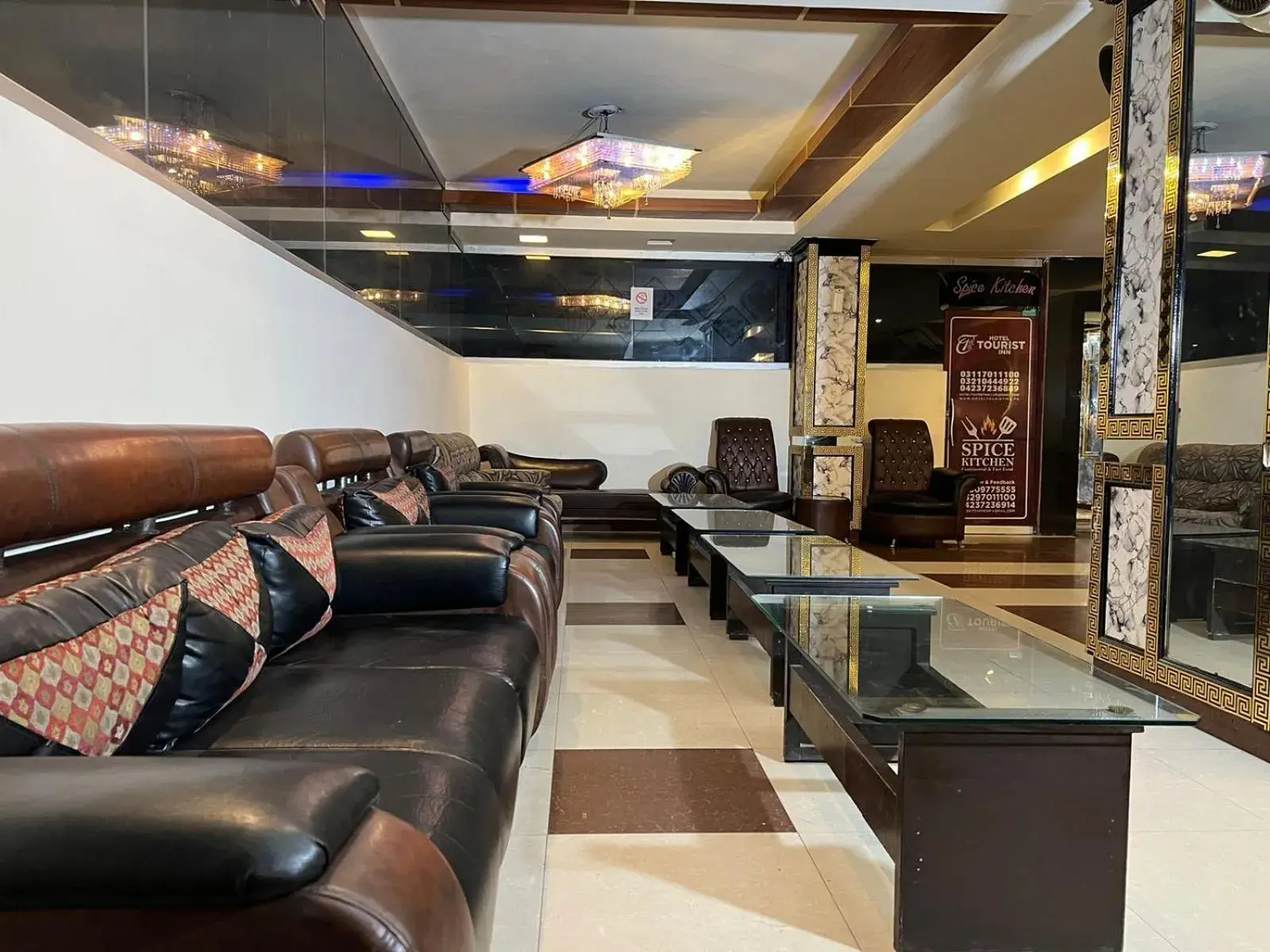 Lobby or reception in Hotel Tourist Inn Lahore Lobby or reception in Hotel Tourist Inn Lahore