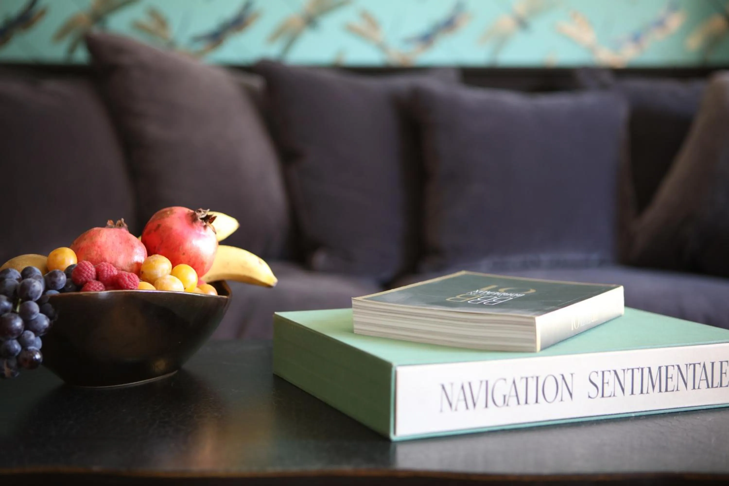 Decorative detail in Hôtel Villa-Lamartine