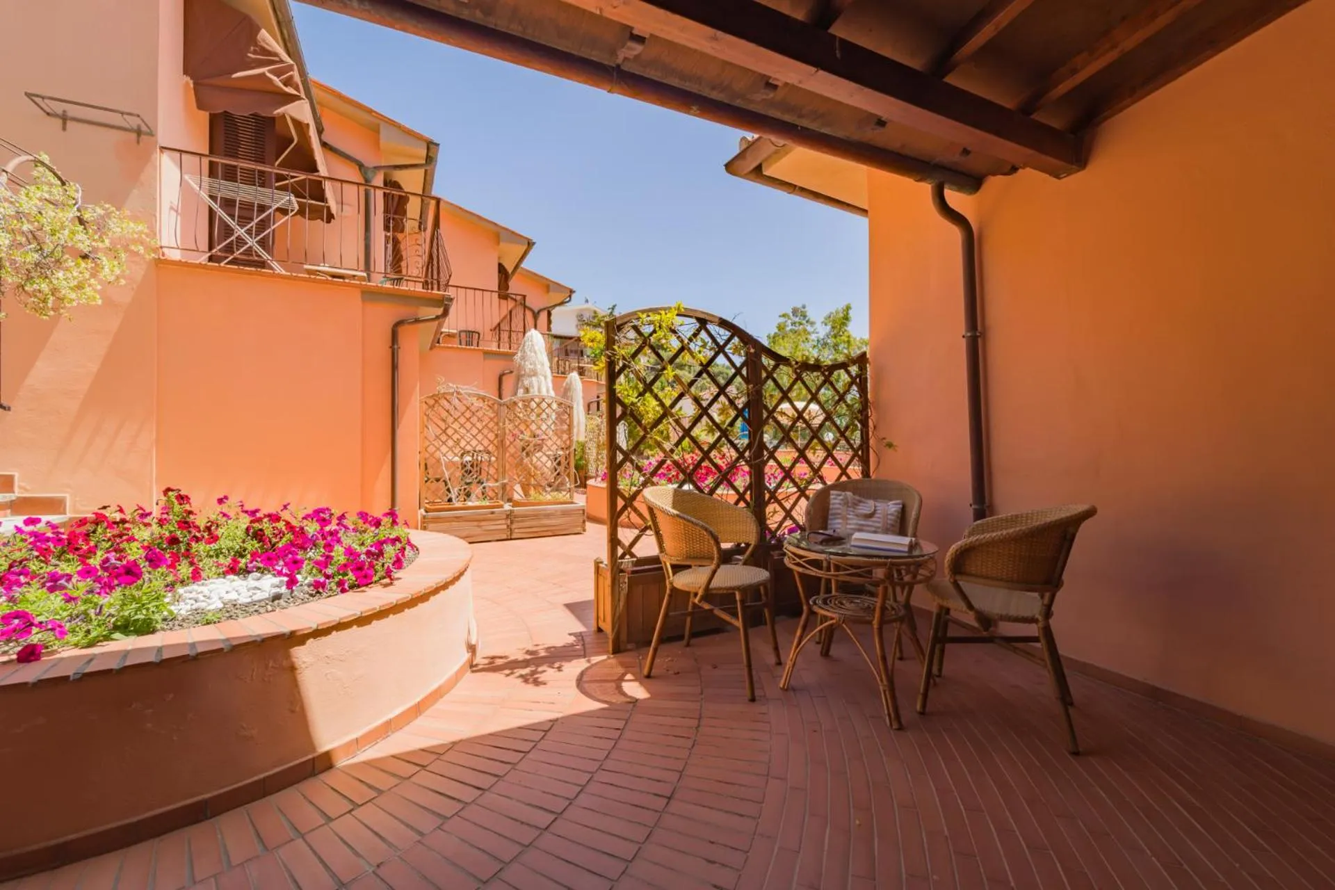 Balcony/Terrace in Hotel Lo Scirocco