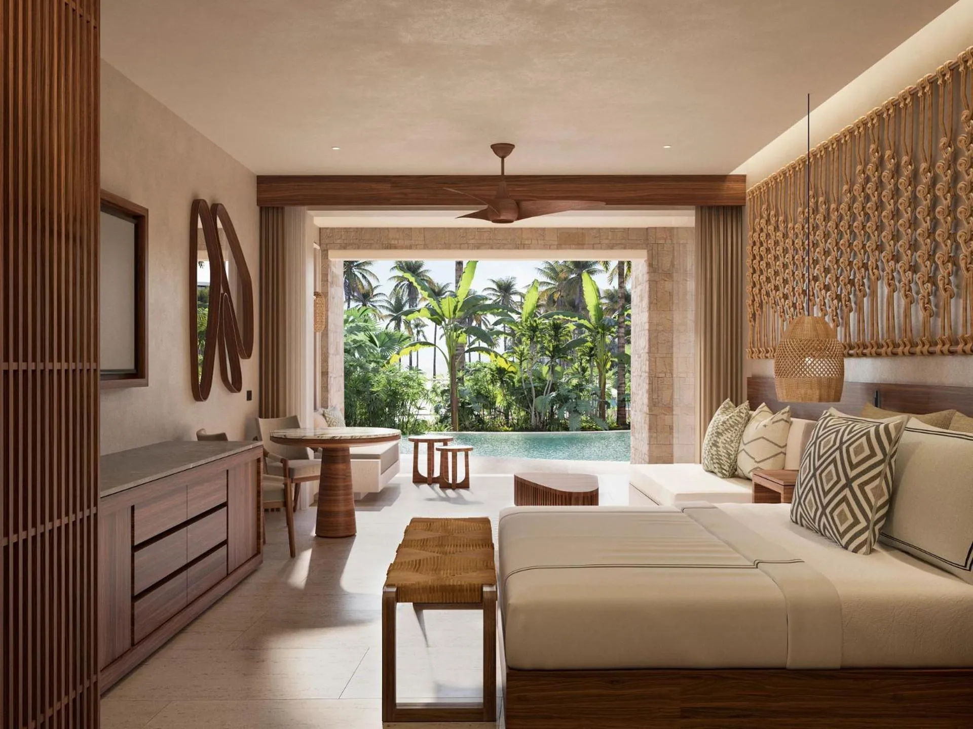 Bed in Secrets Playa Blanca Costa Mujeres - All Inclusive Adults Only