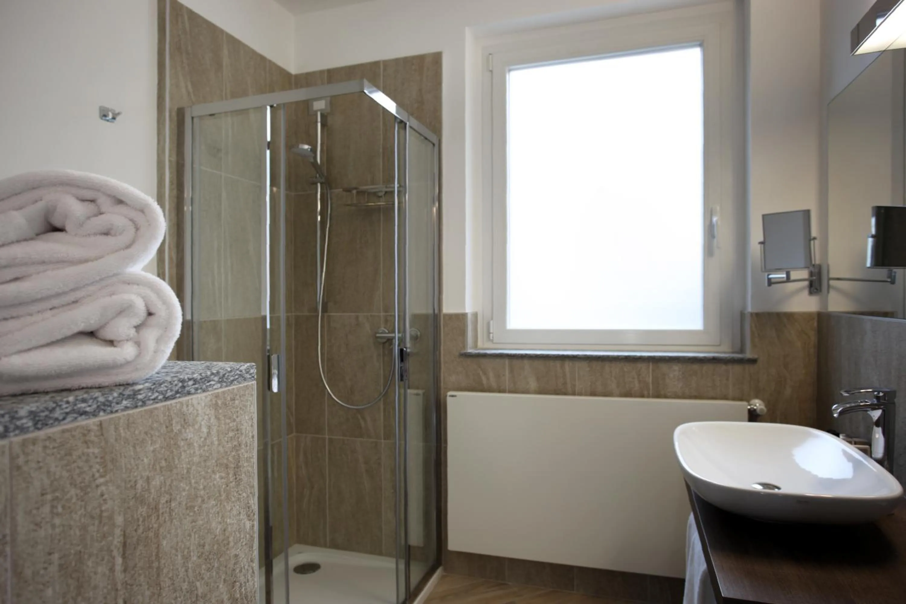 Bathroom in Hotel Ponti