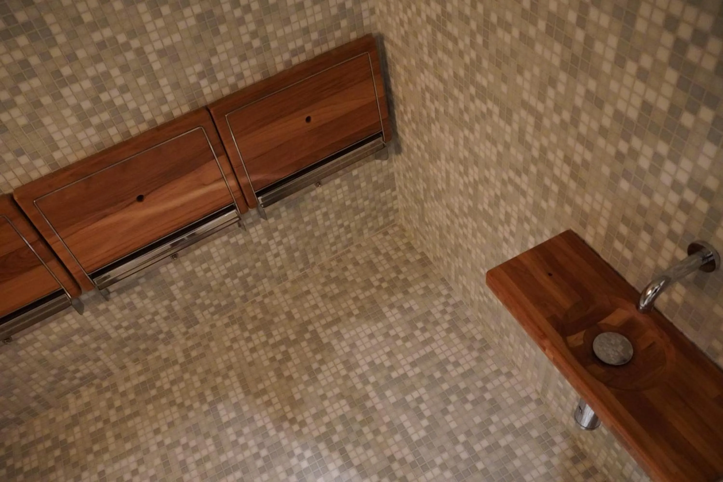 Steam room in Hotel Ponti