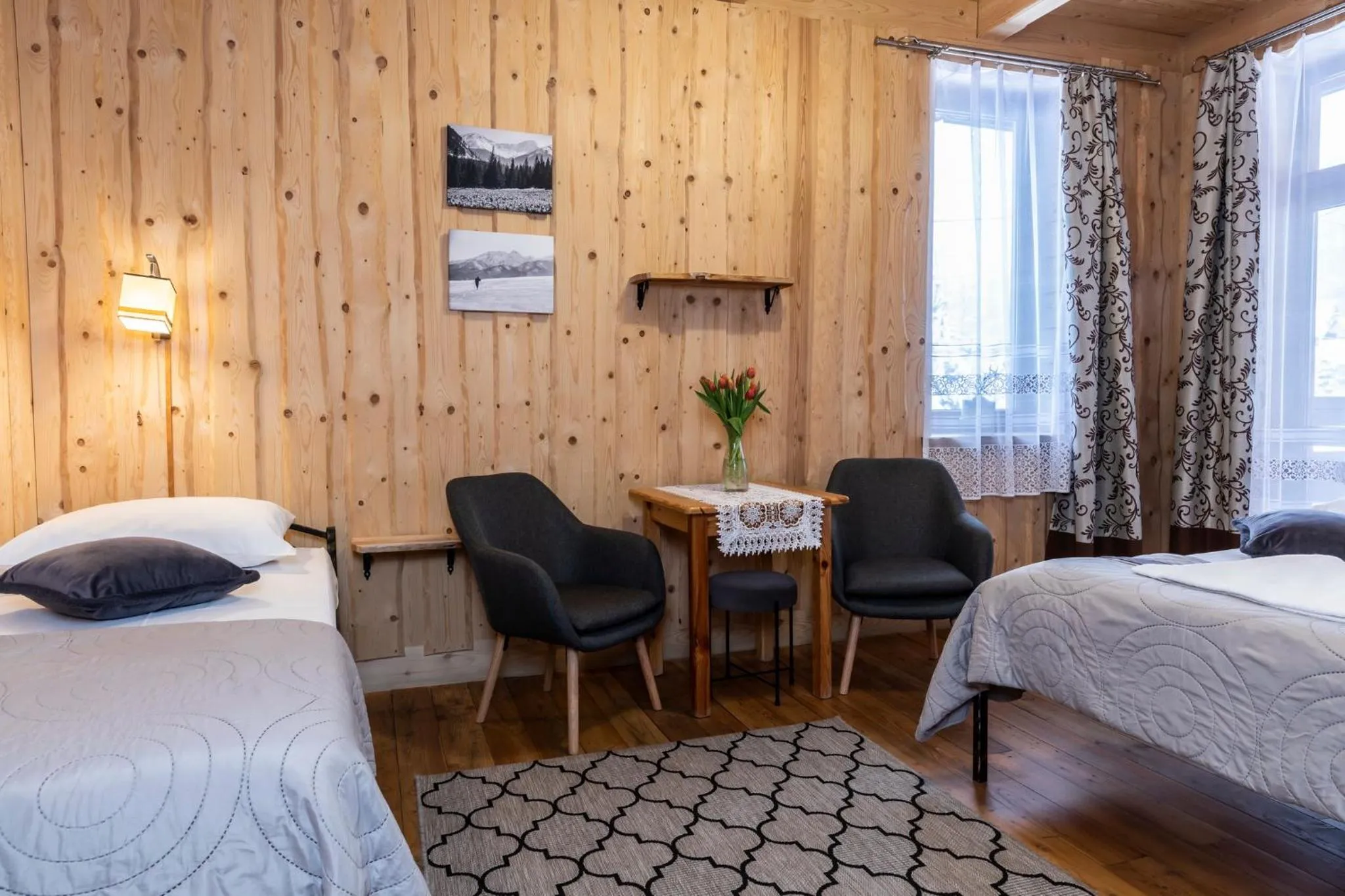 Decorative detail, Bed in Willa u Jadzi