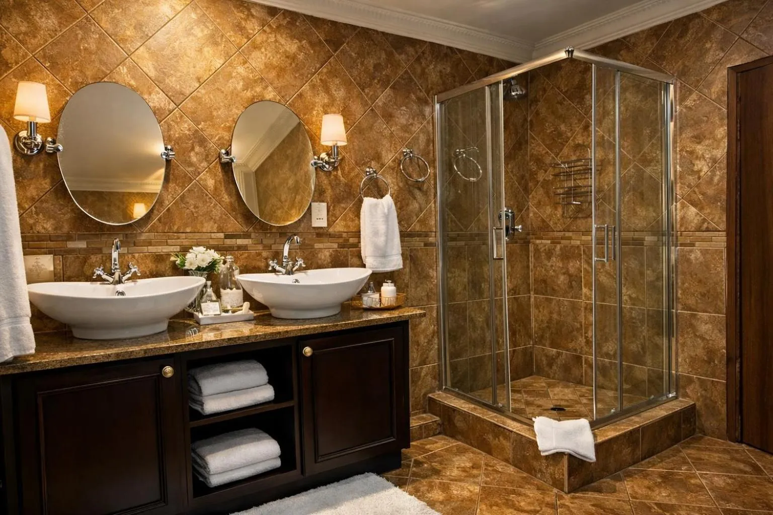 Bathroom in Aanmani Rose Guesthouse