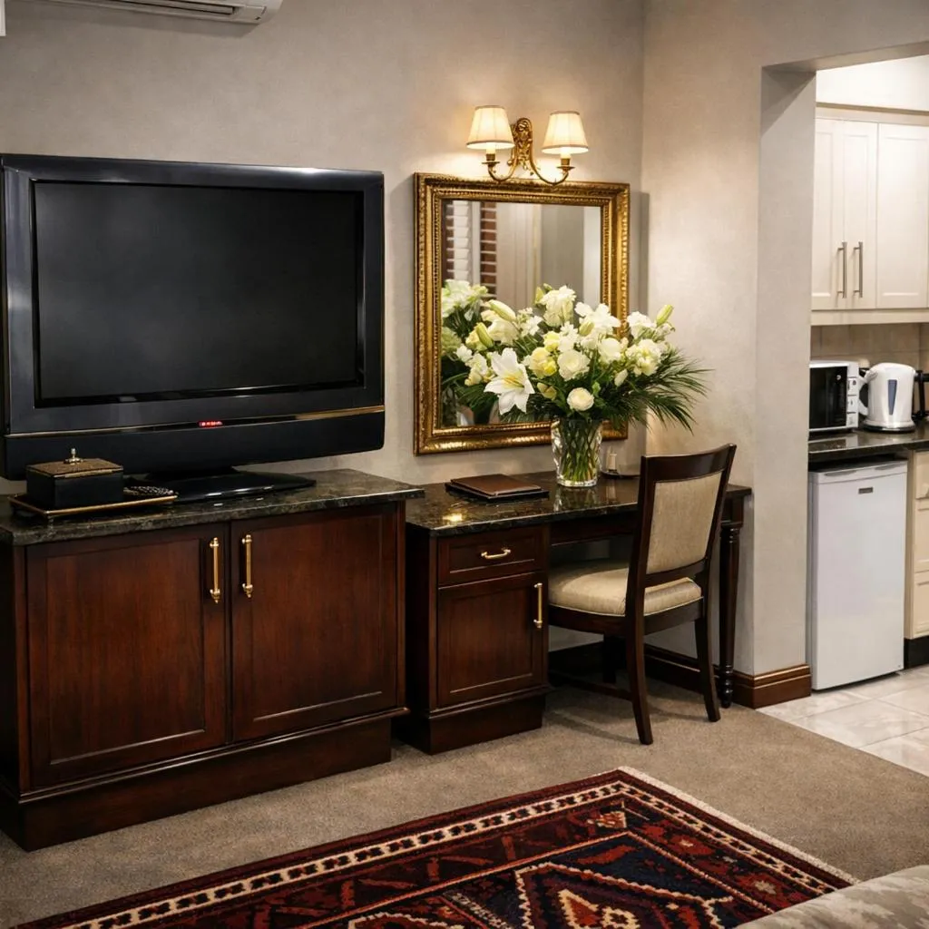 TV and multimedia in Aanmani Rose Guesthouse