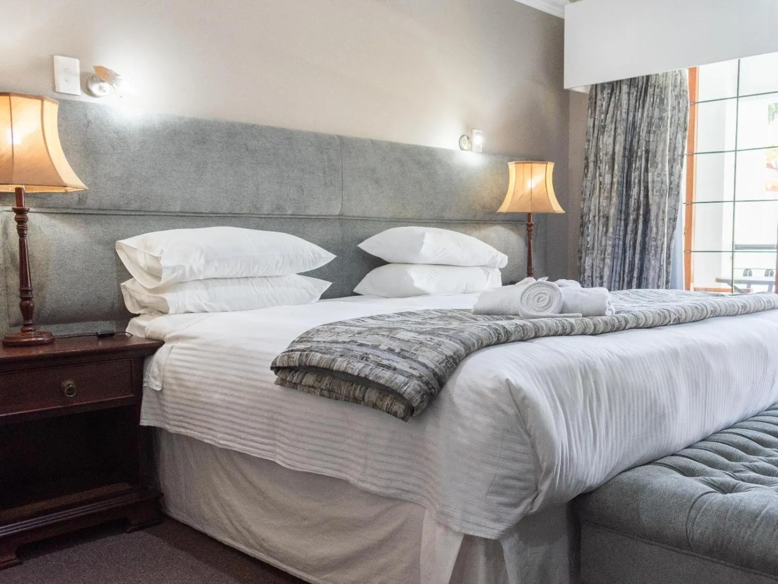 Bed in Aanmani Rose Guesthouse