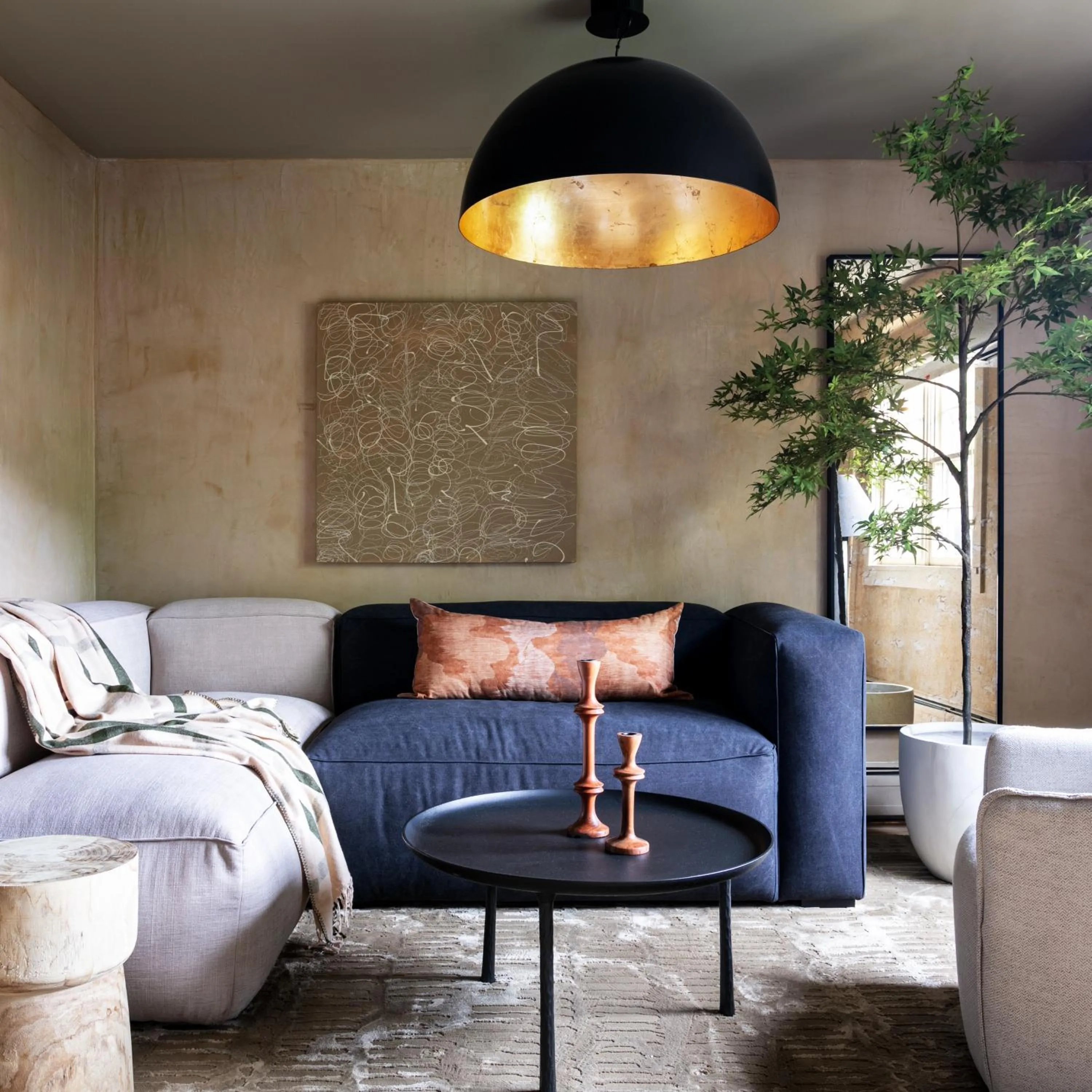 Living room in AWOL Stowe