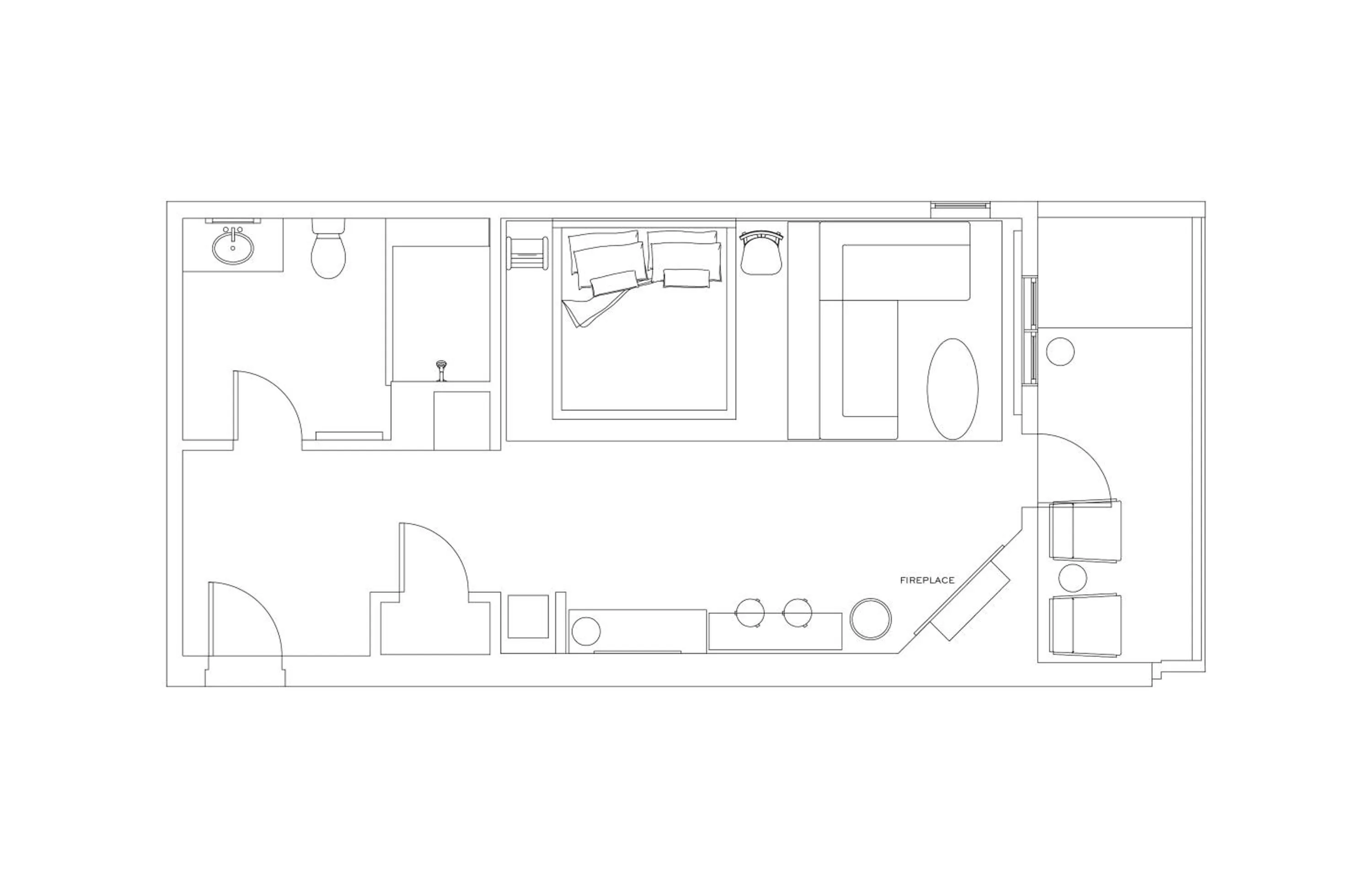 Floor plan in AWOL Stowe