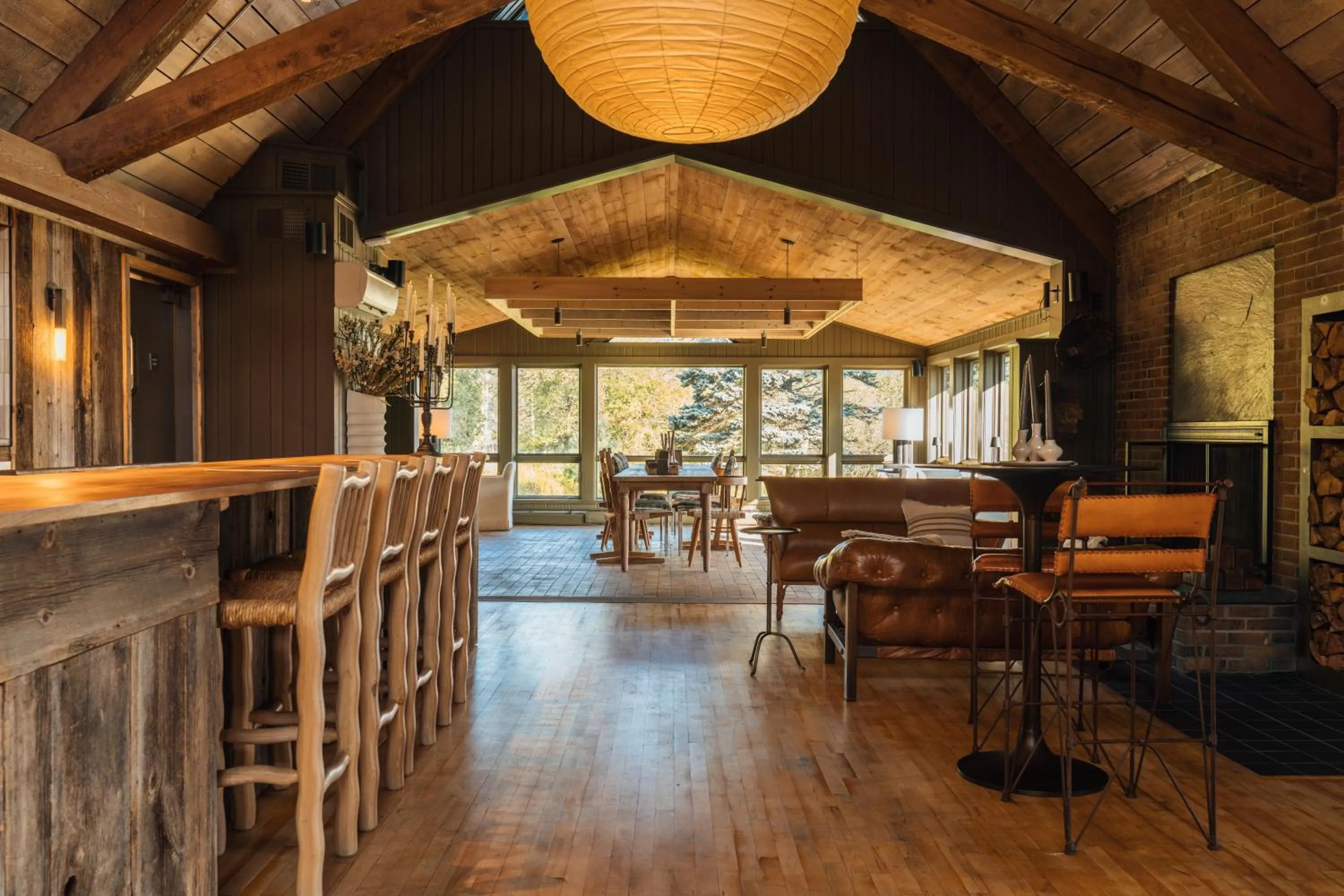 Dining area in AWOL Stowe