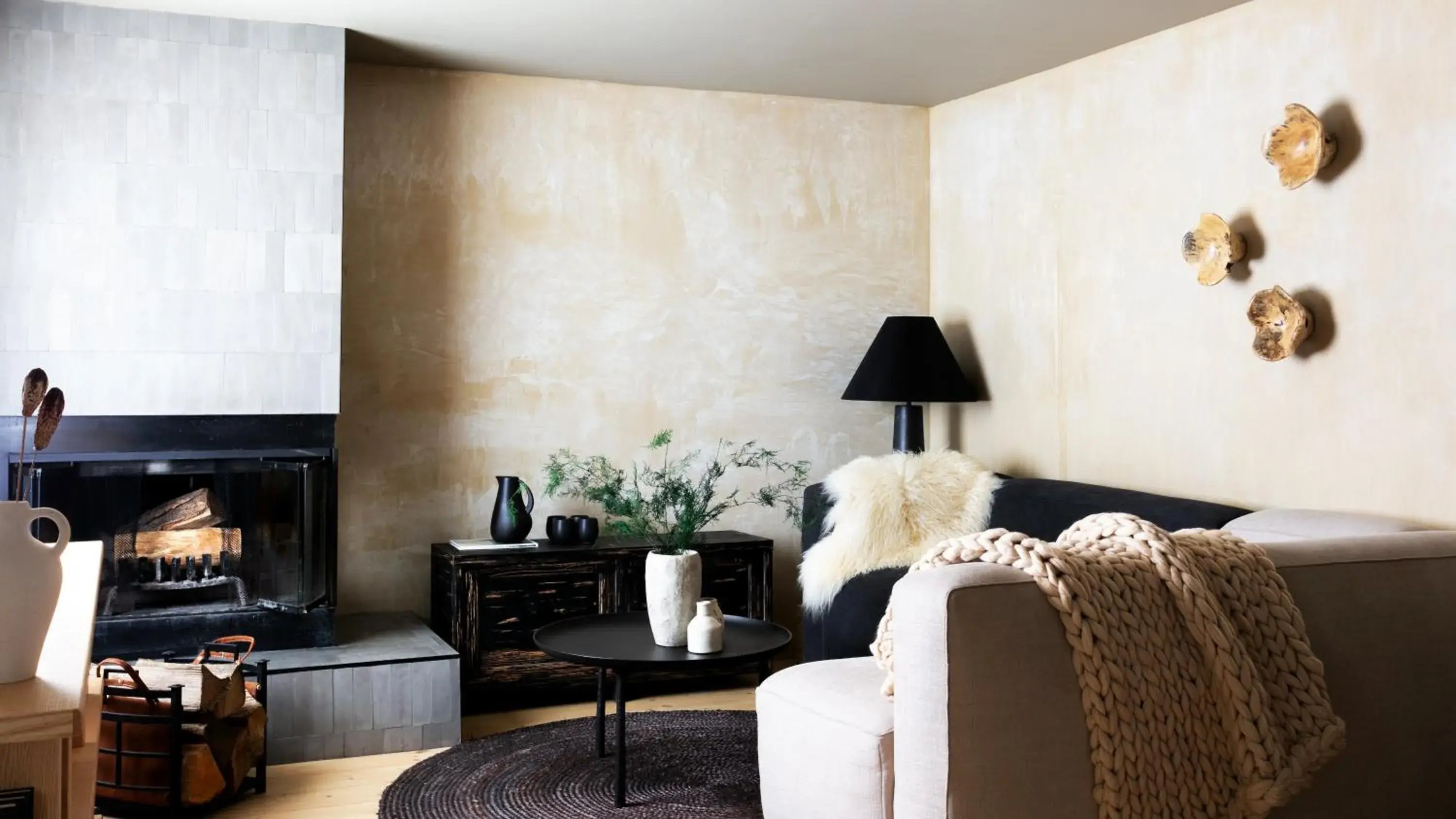 Living room in AWOL Stowe Living room in AWOL Stowe