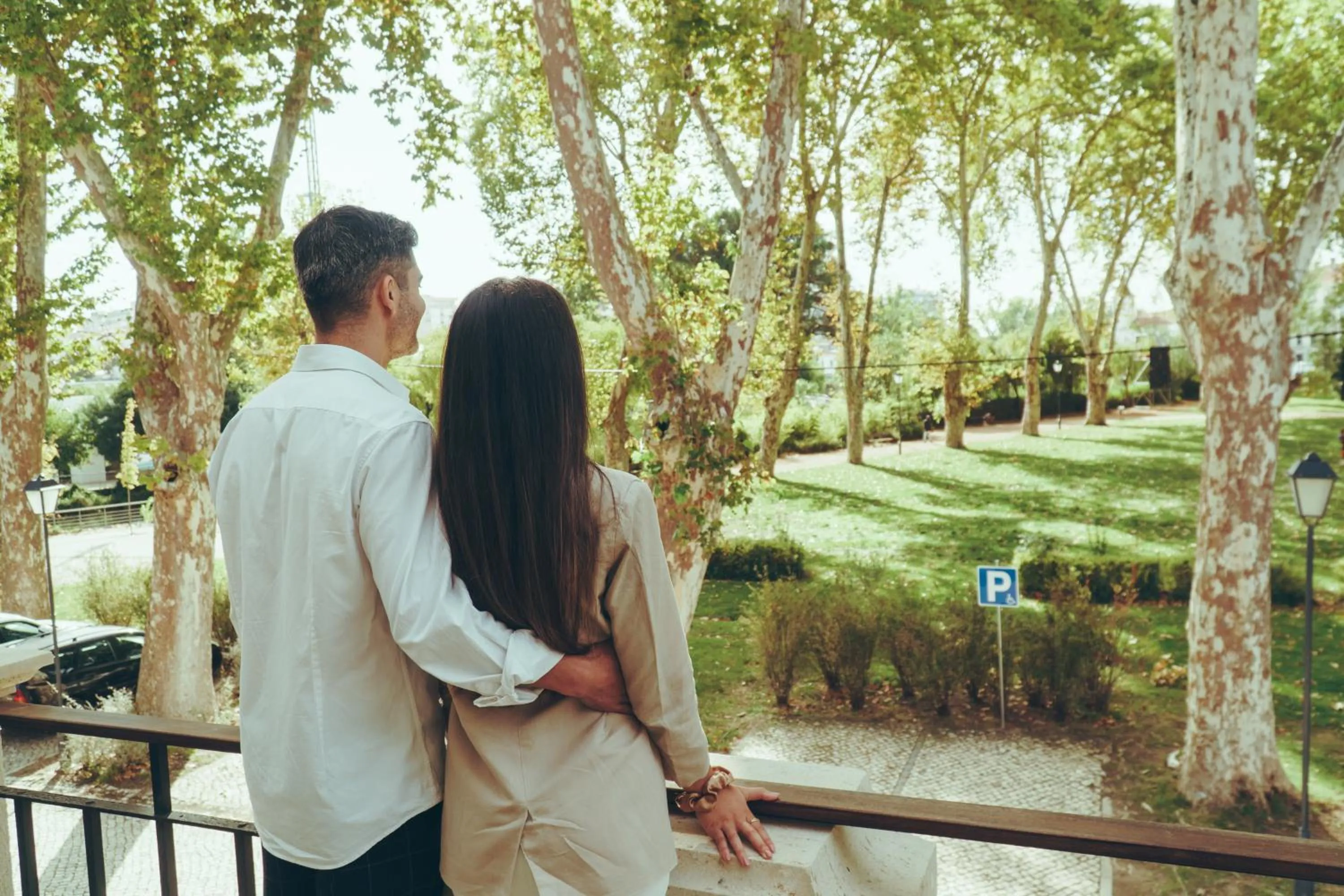 Garden view in Estalagem Santa Iria Hotel & Spa