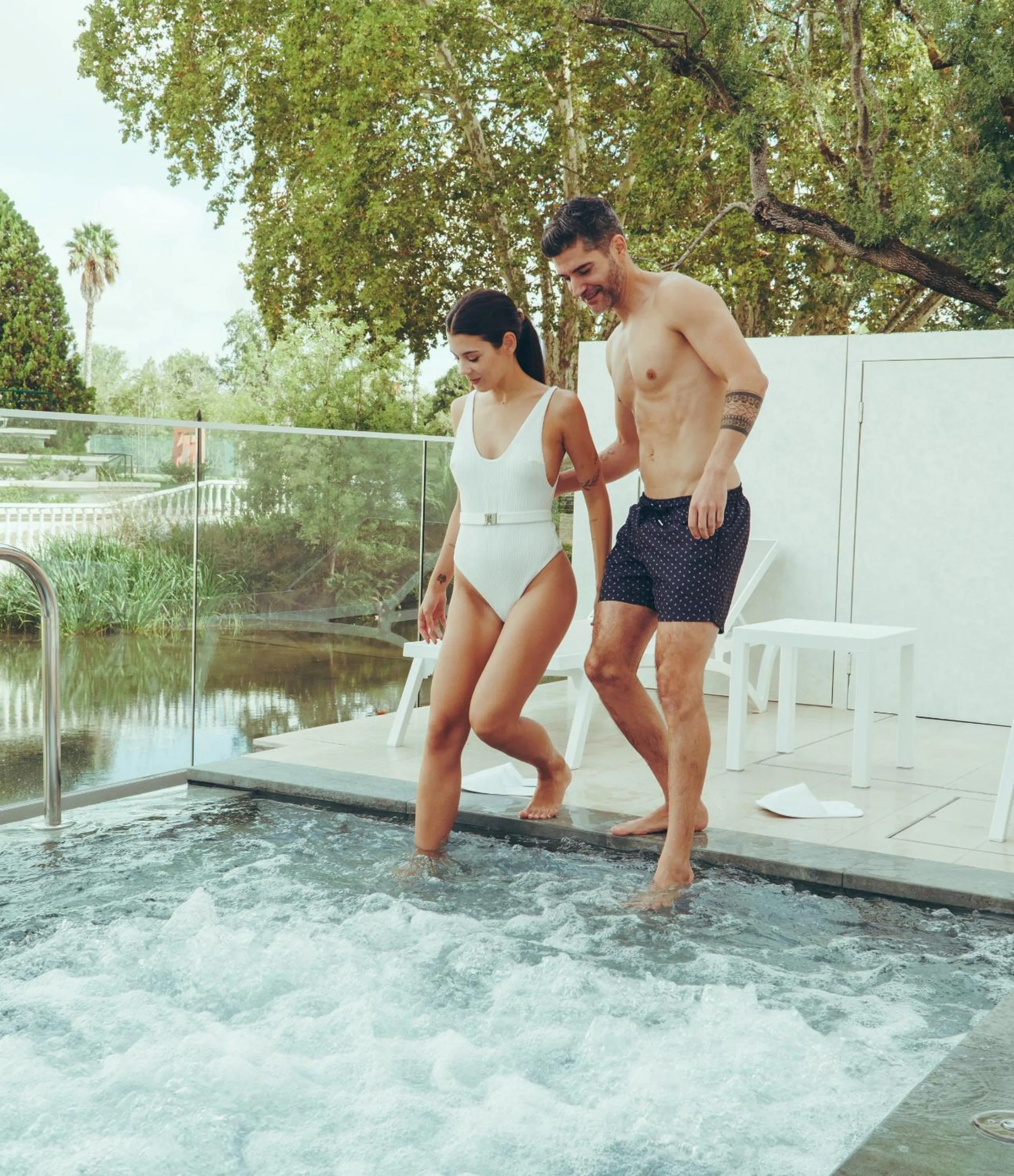 Hot Tub in Estalagem Santa Iria Hotel & Spa