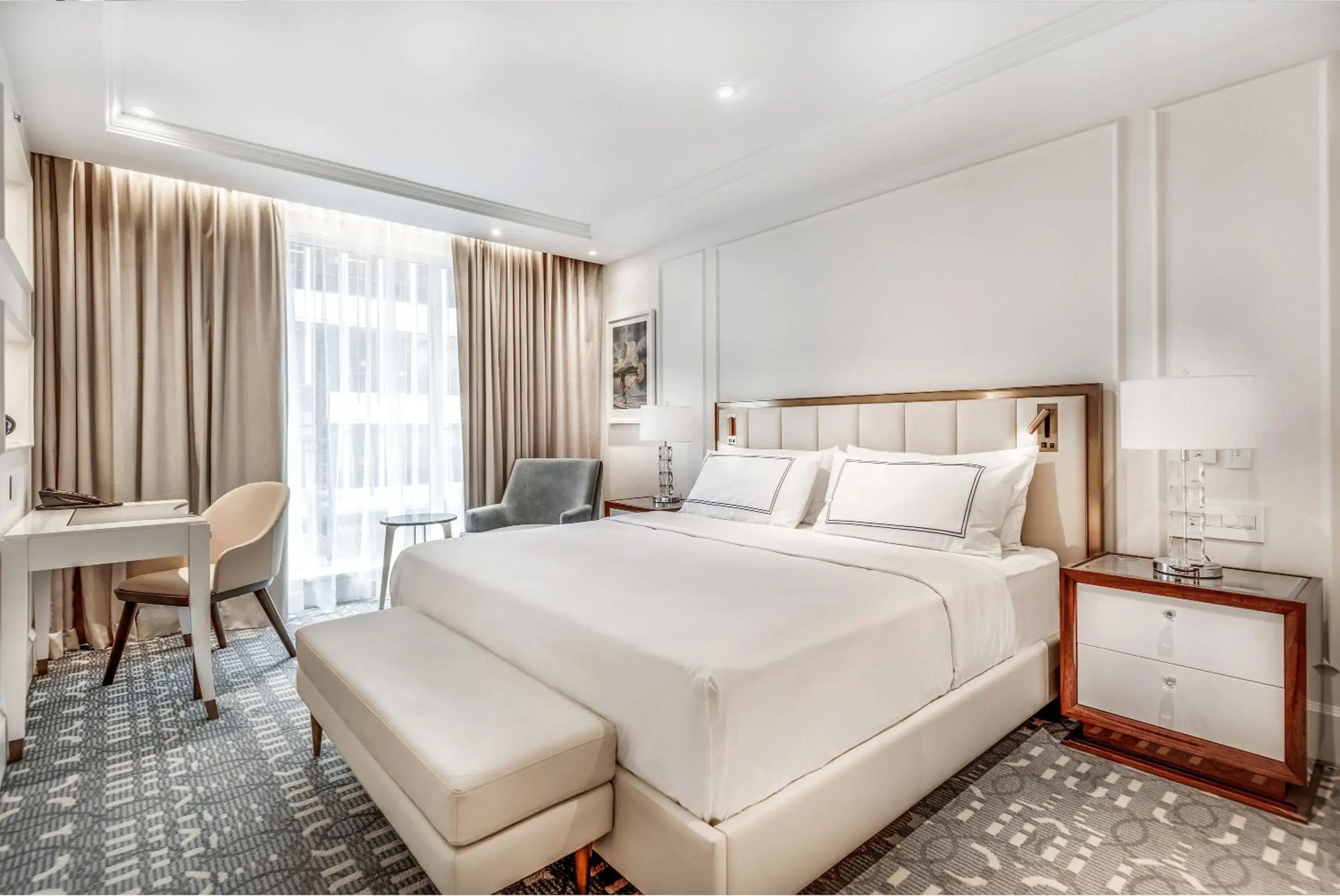 Bed in AZUR Legacy Collection Hotel Bed in AZUR Legacy Collection Hotel