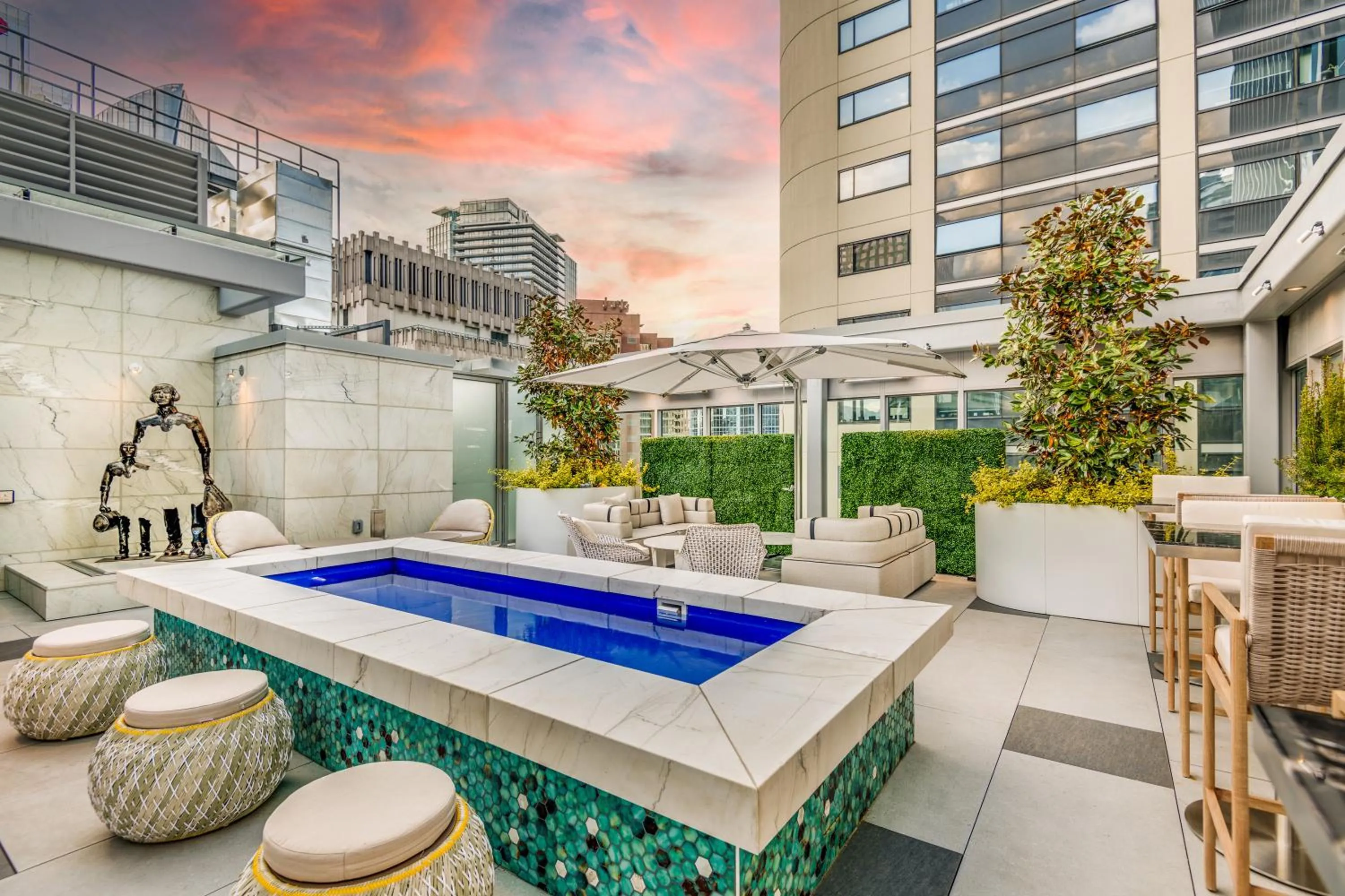 Patio in AZUR Legacy Collection Hotel