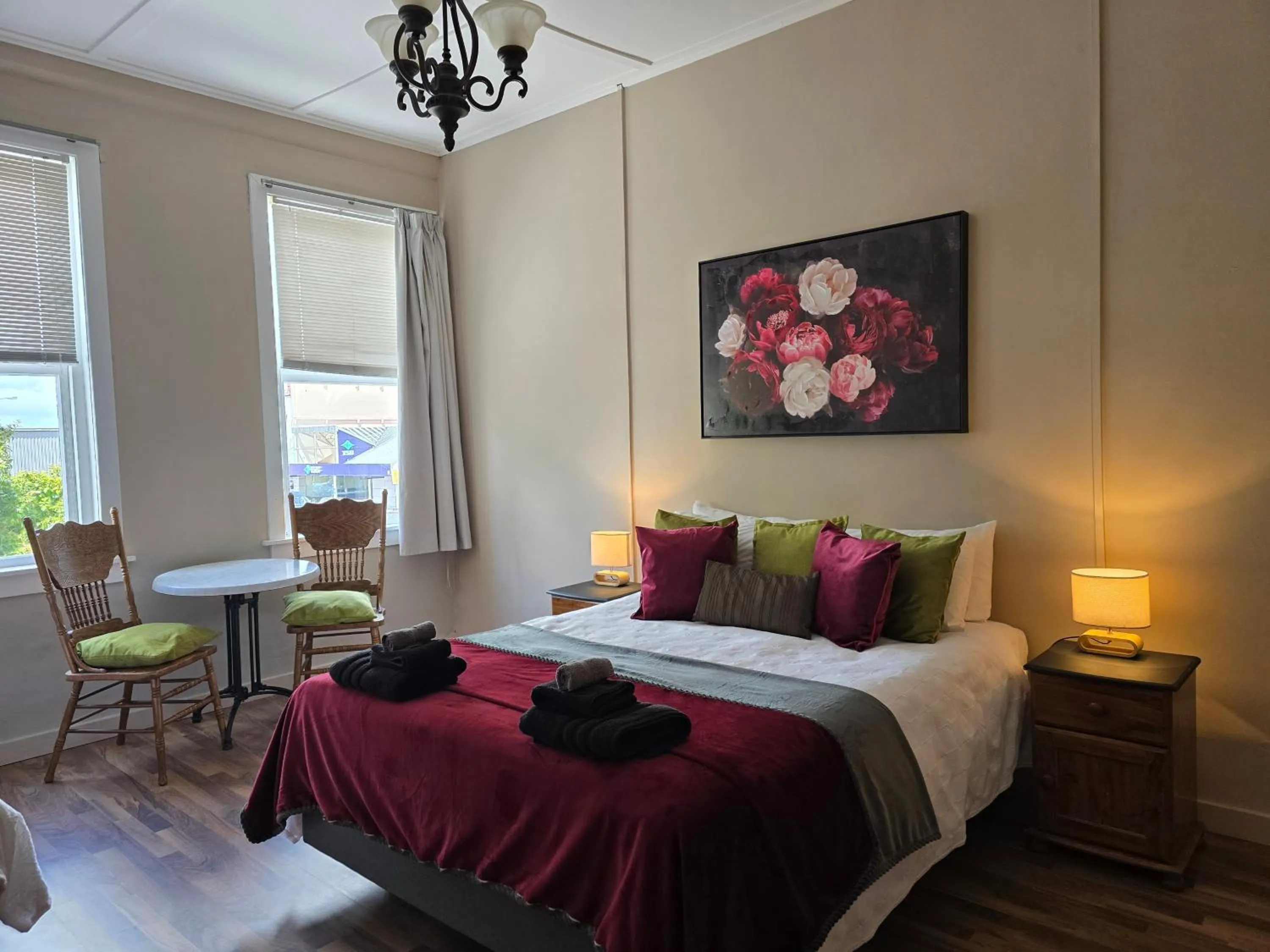 Bed in Royal Accommodation