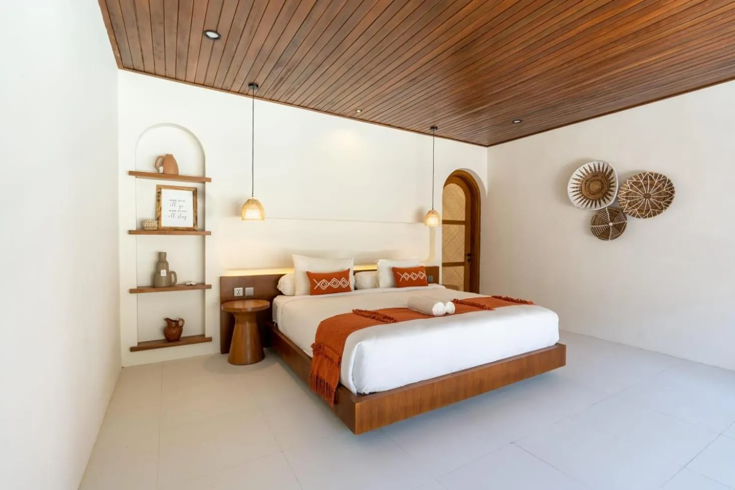 Bed in Green Jimbaran Bay Villa