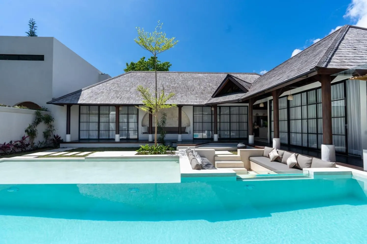 Pool view in Green Jimbaran Bay Villa