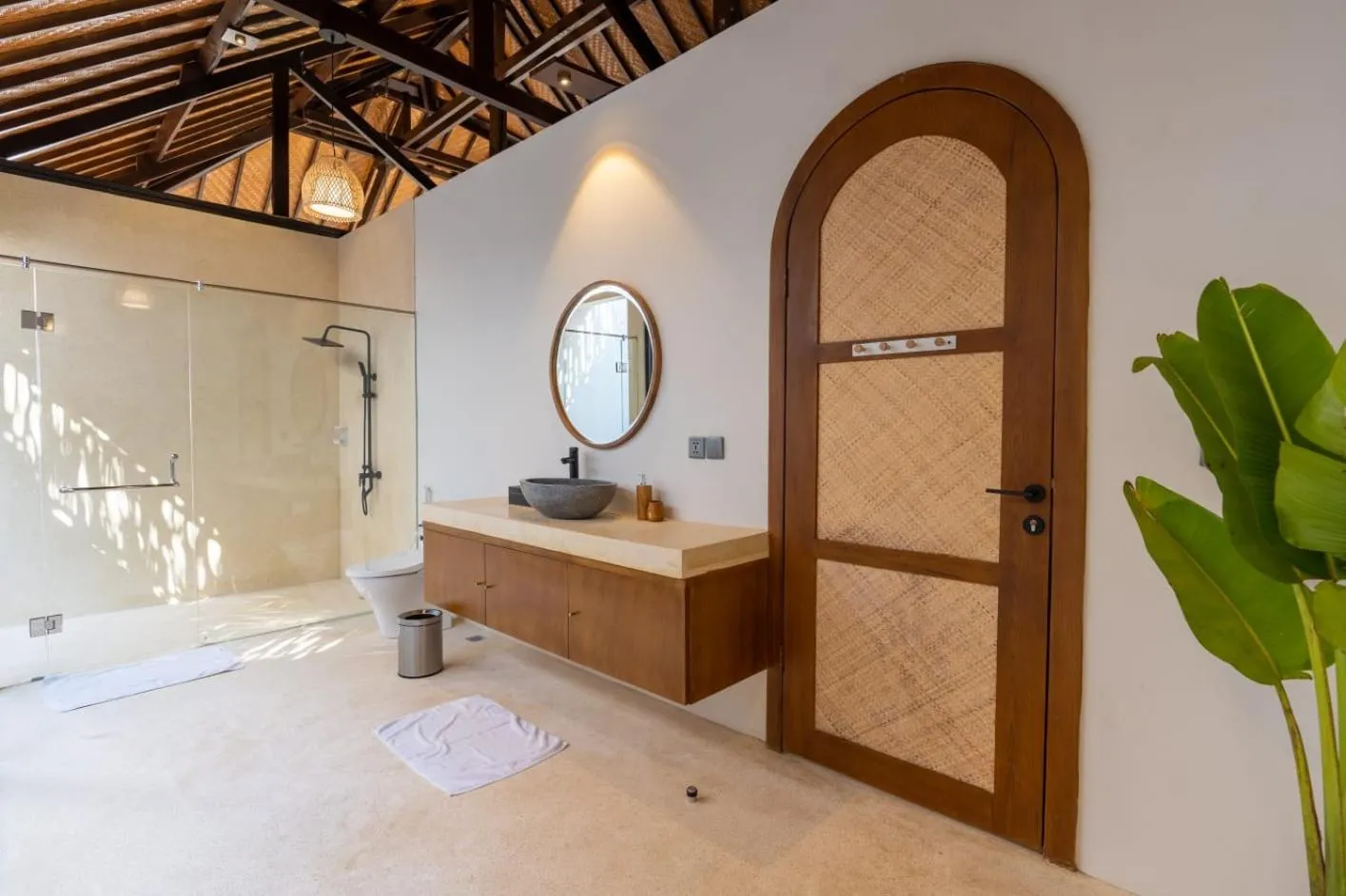 Shower in Green Jimbaran Bay Villa