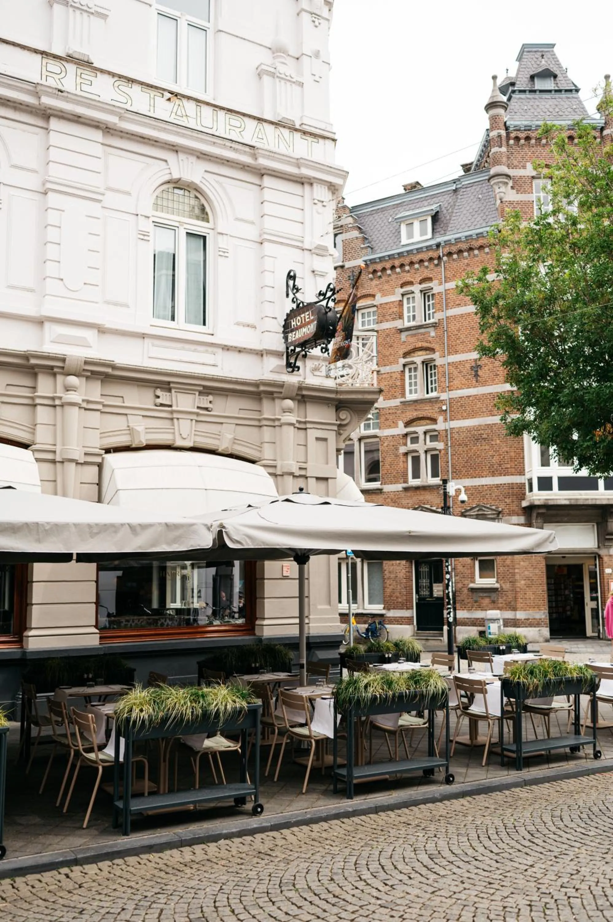 Balcony/Terrace in Boutique Hotel Beaumont Maastricht