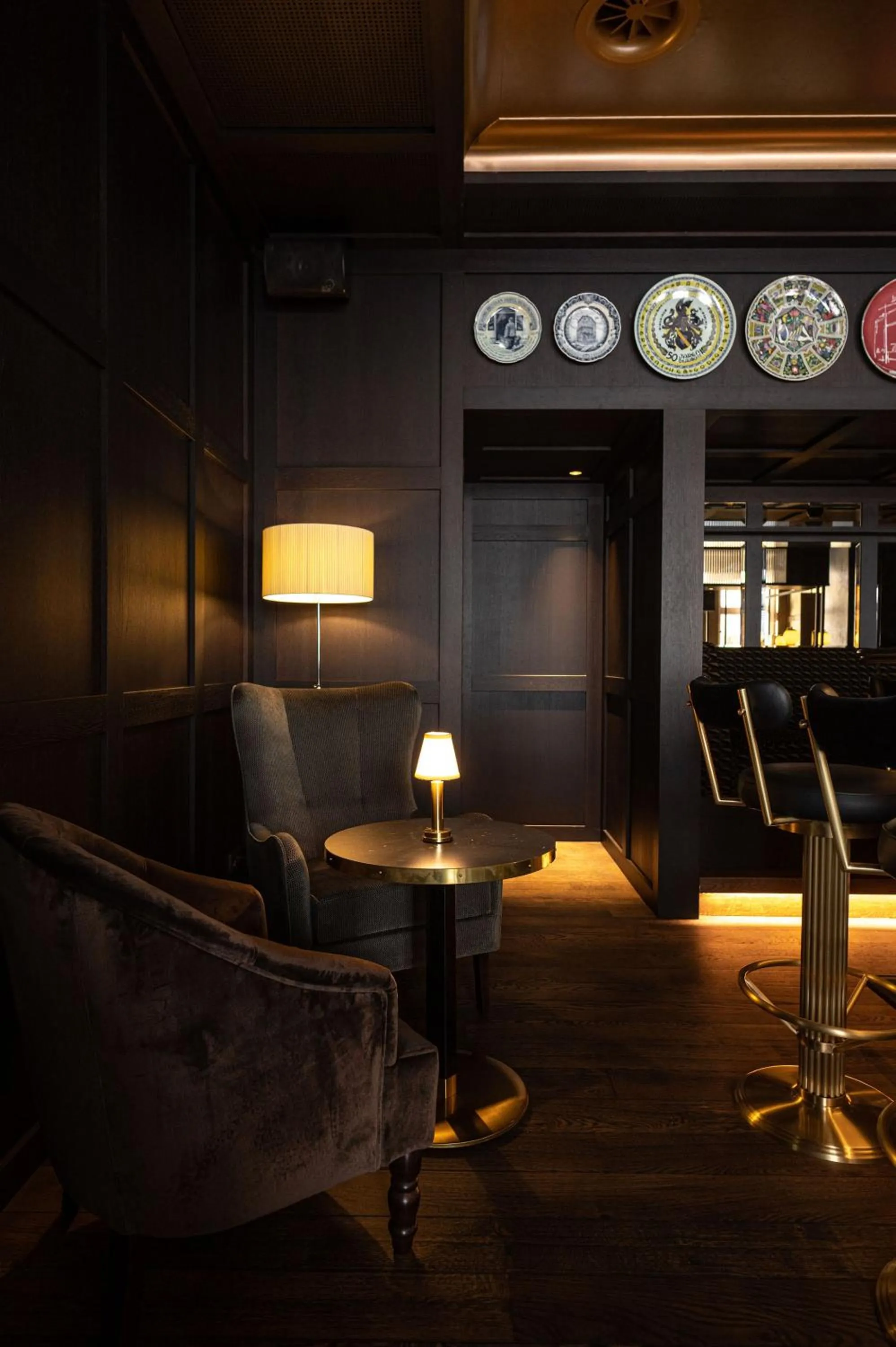 Lounge or bar in Boutique Hotel Beaumont Maastricht