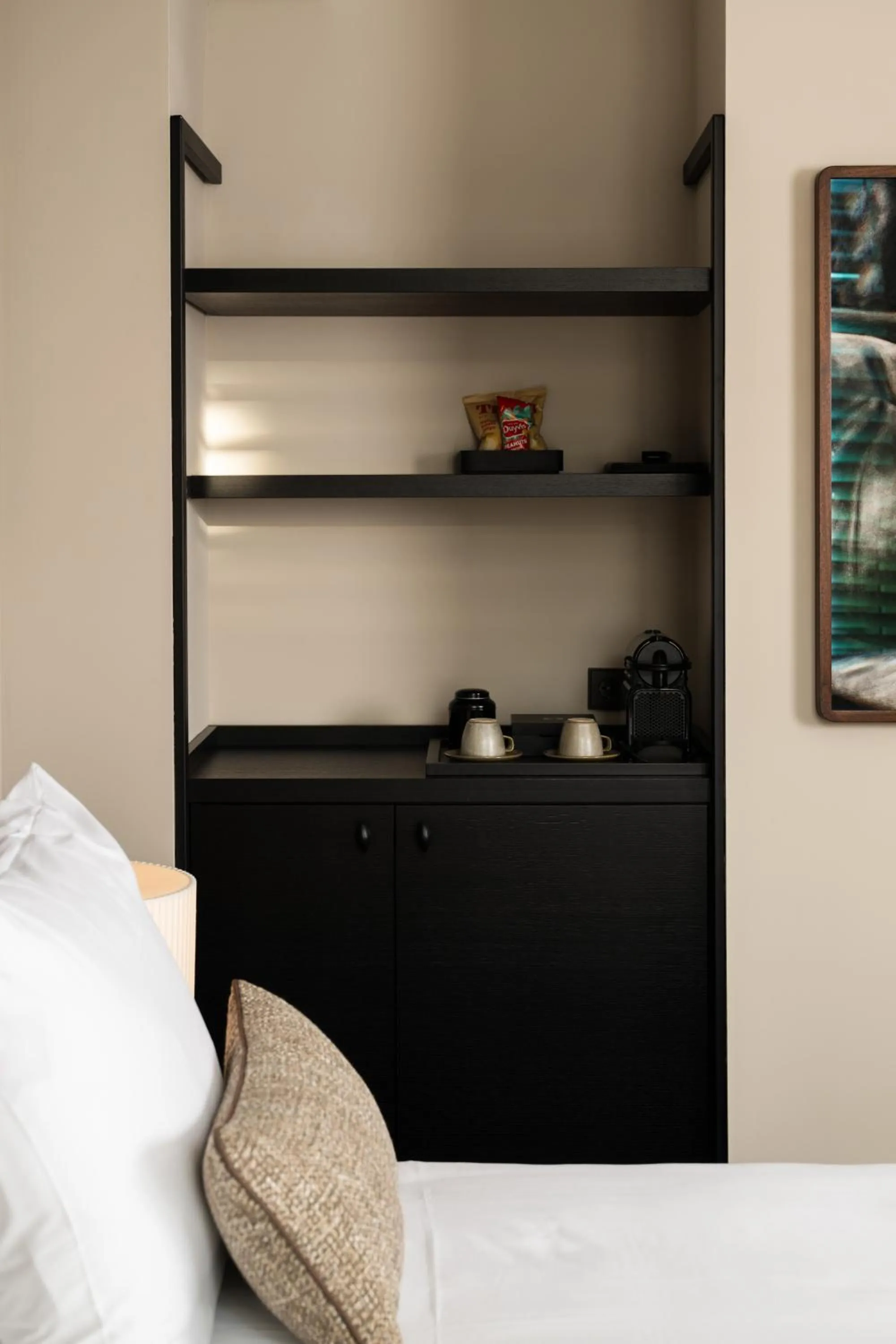 Coffee/tea facilities, Bed in Boutique Hotel Beaumont Maastricht