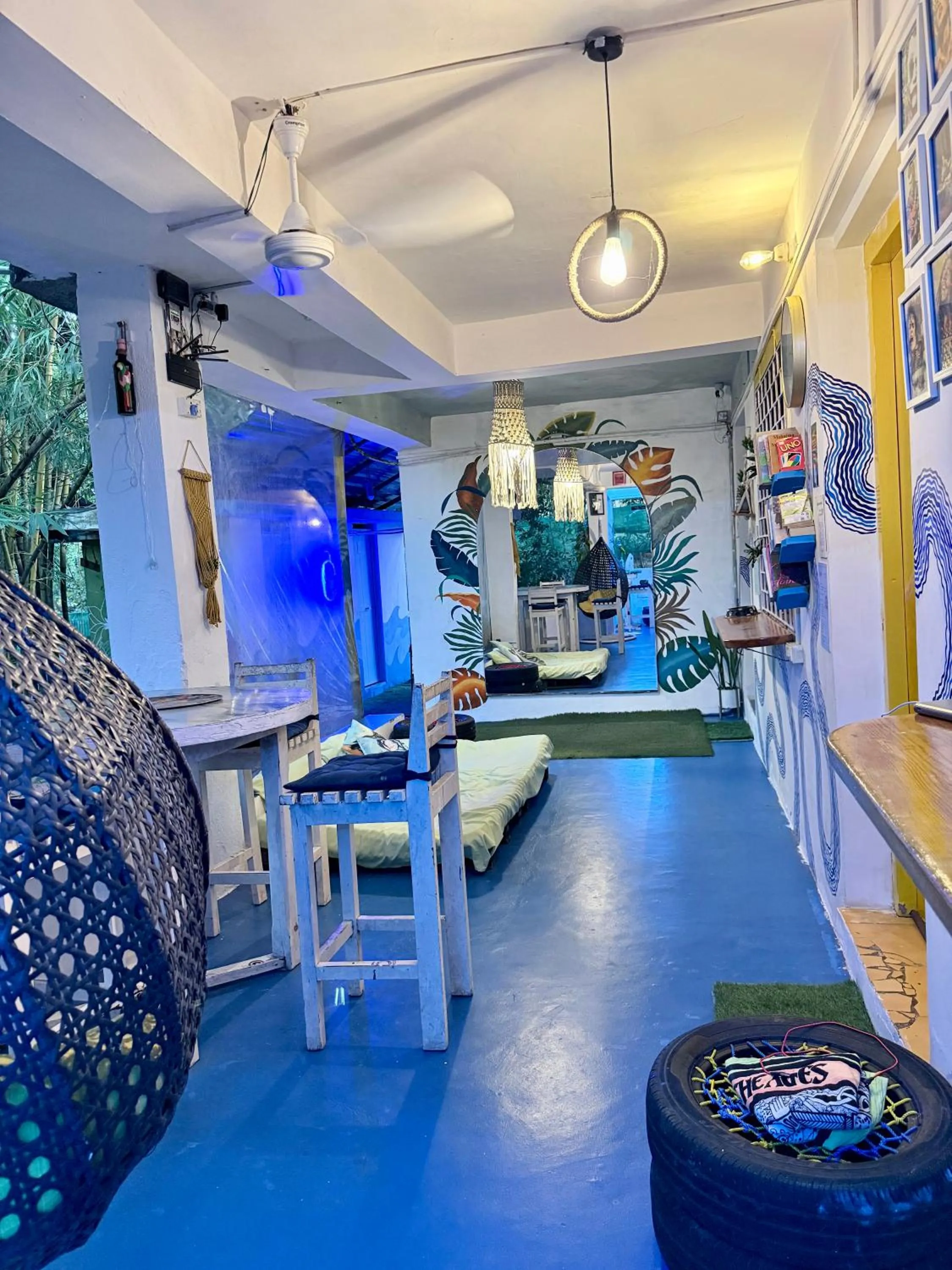 Lobby or reception in Endless Blue Hostel