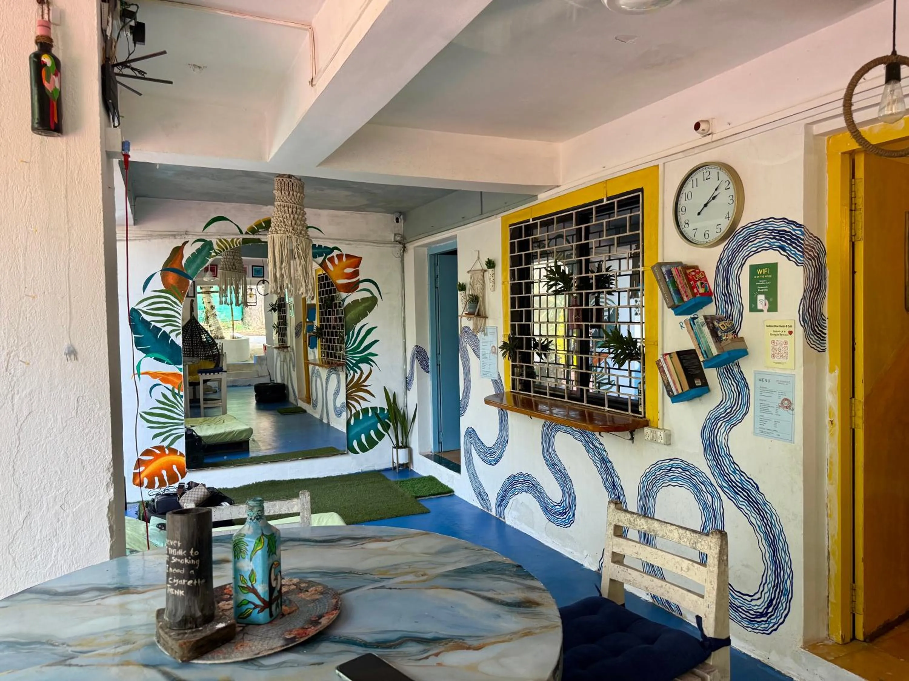 Lobby or reception in Endless Blue Hostel