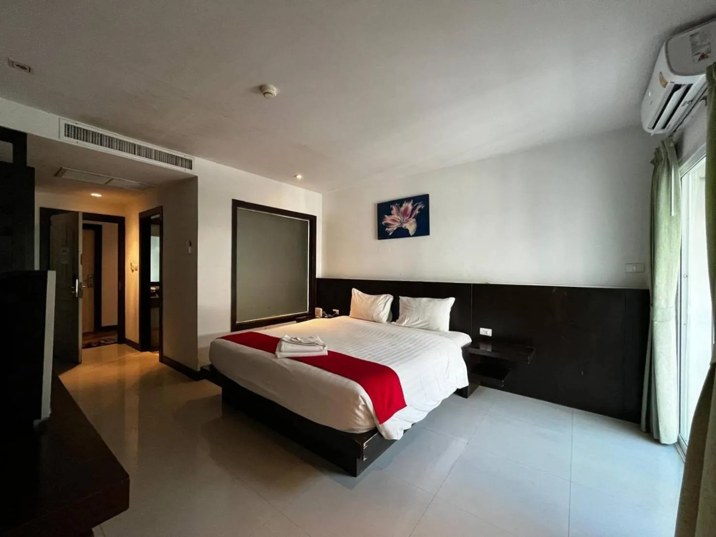 air conditioner, Bed in Cocoon APK Resort & Spa