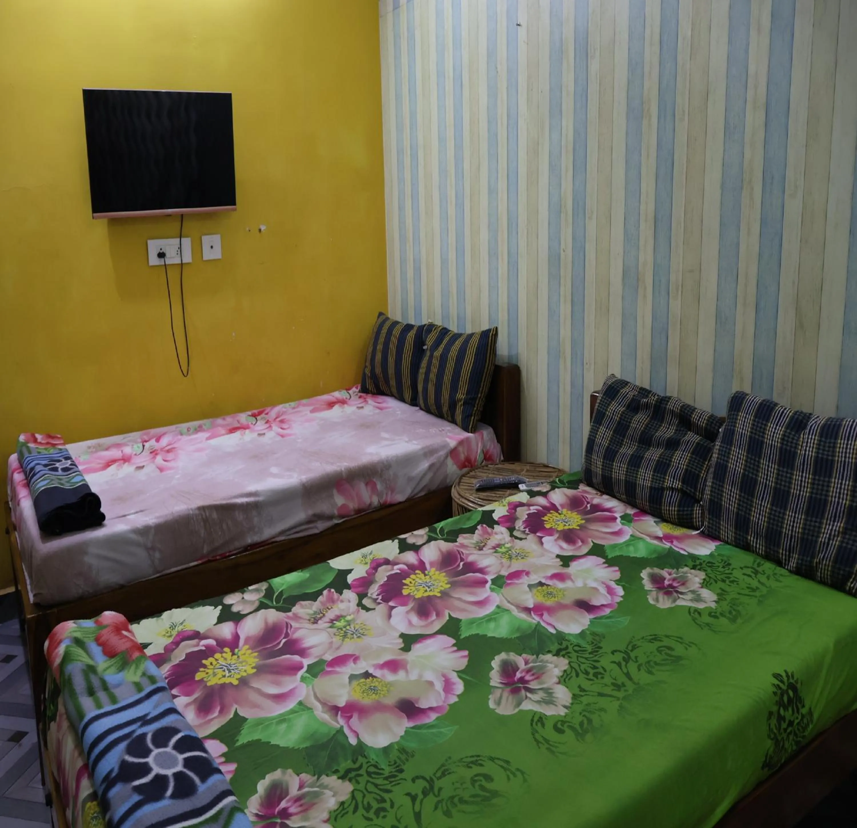 Bed in Saikani Beach Resort & Eco stay