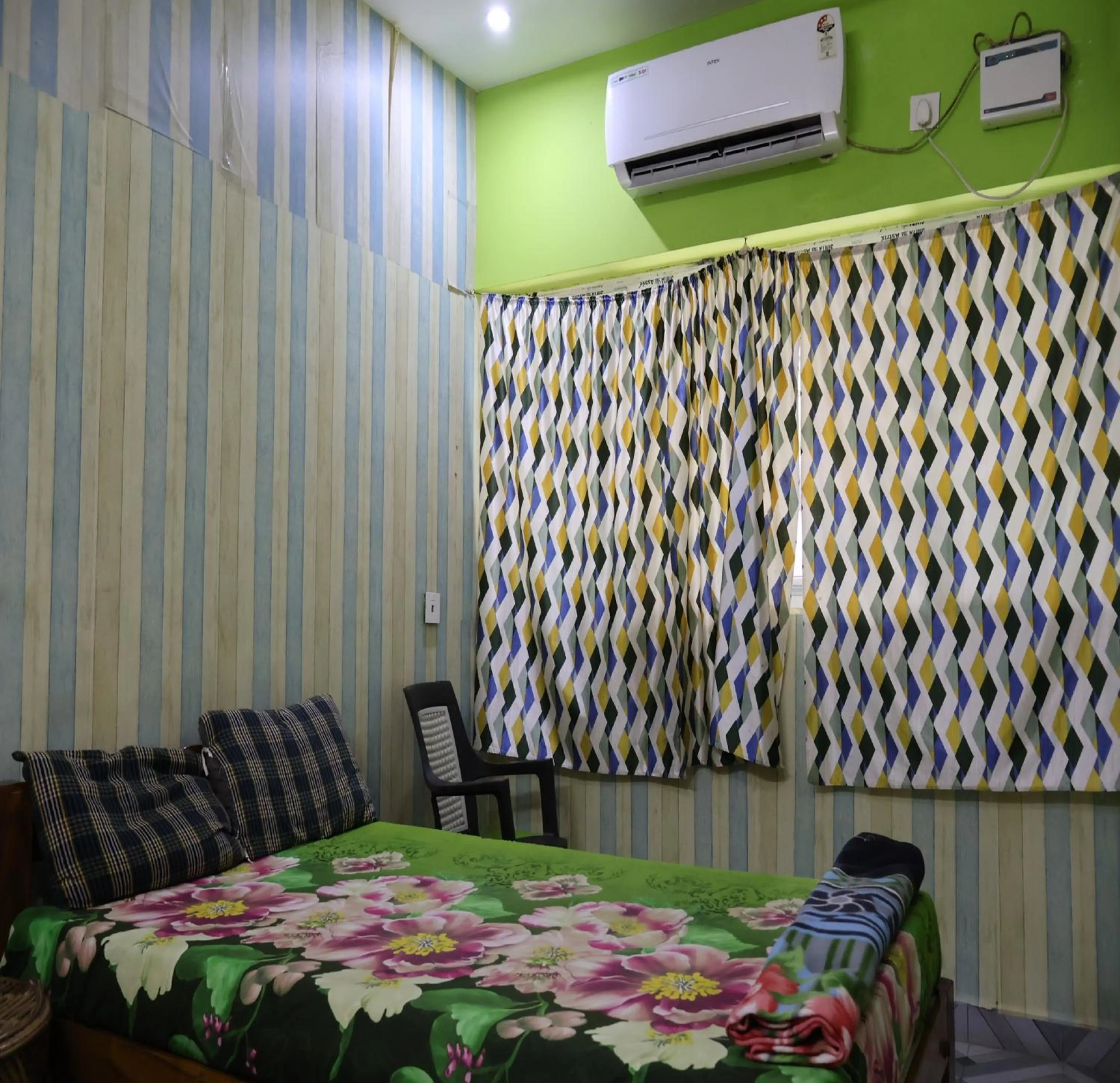 Bed in Saikani Beach Resort & Eco stay