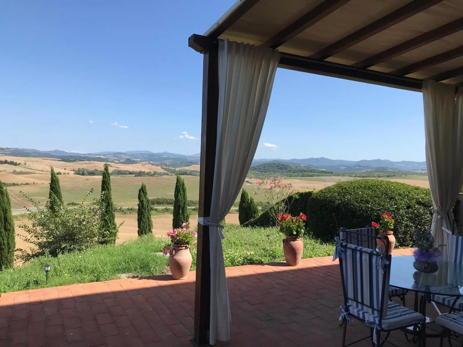 Natural landscape in Villa Panorama
